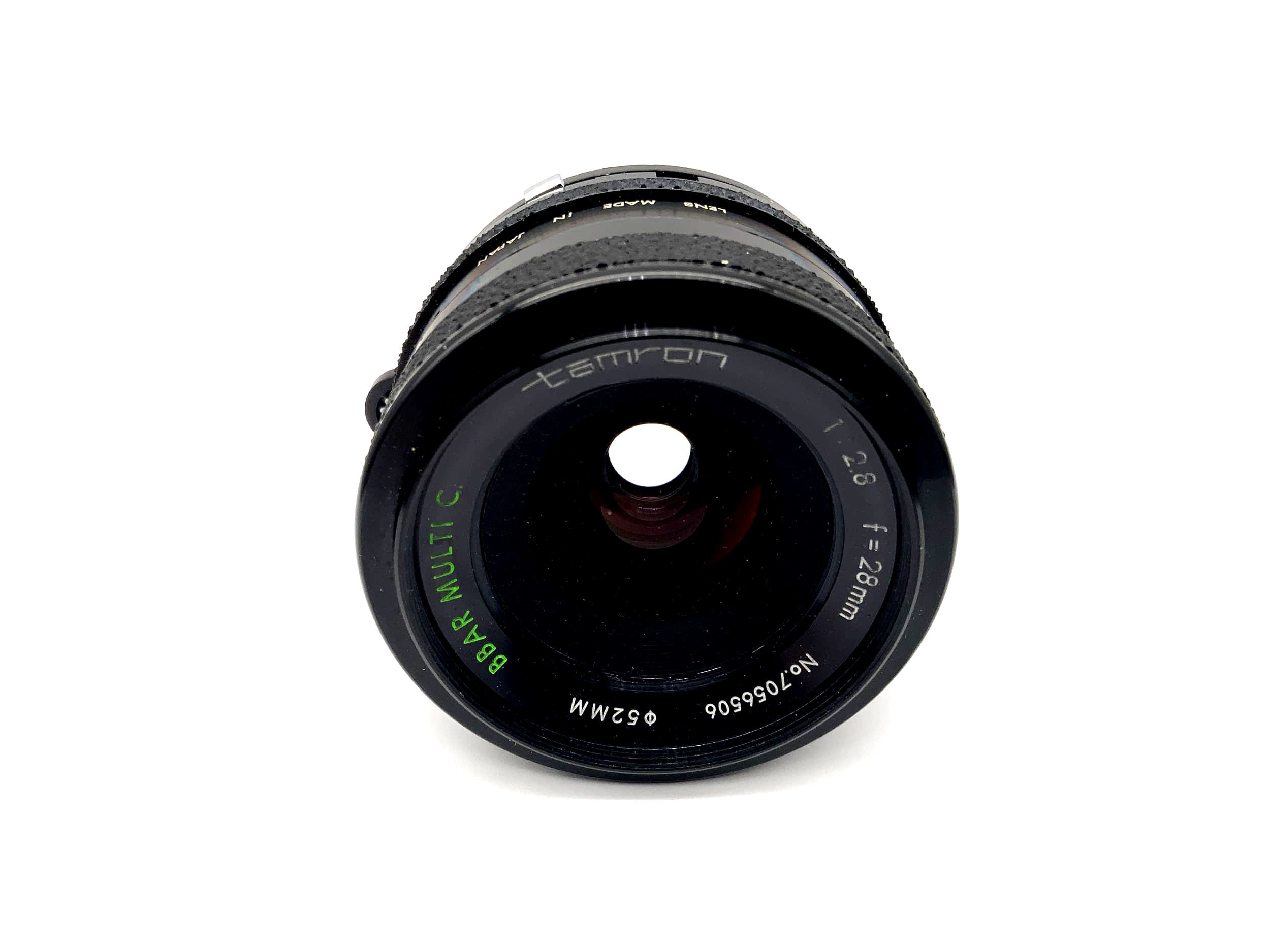 Tamron 28mm 1:2.8 Objektiv Adaptall BBAR Multi Coated Kamera Camera Lens (M42)