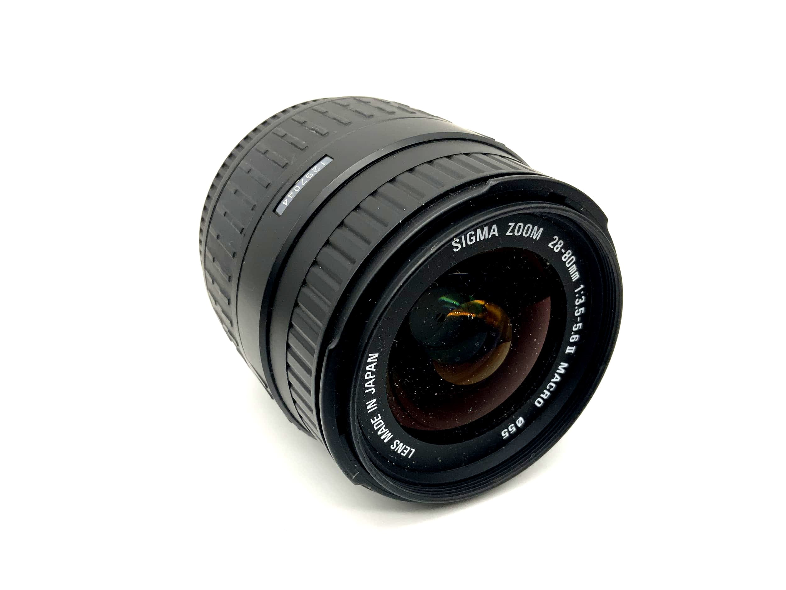 Sigma 28-80mm 1:3.5-5.6 Objektiv Zoom II Macro Aspherical Kamera Lens (Nikon AF)