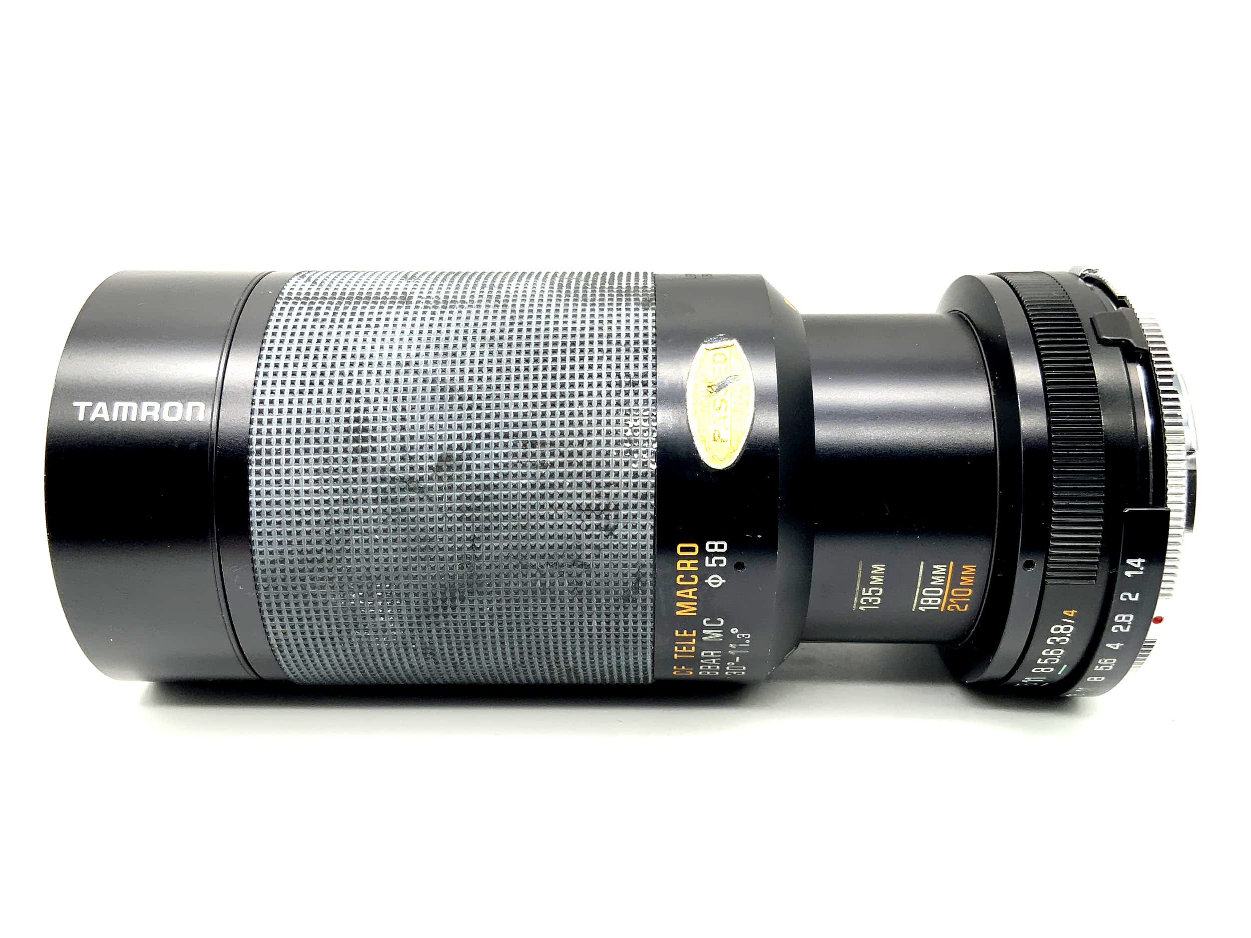 Tamron 80-210mm 1:3.8 & 1:4 Objektiv Adaptall 2 CF Tele Macro BBAR MC (Leica R)