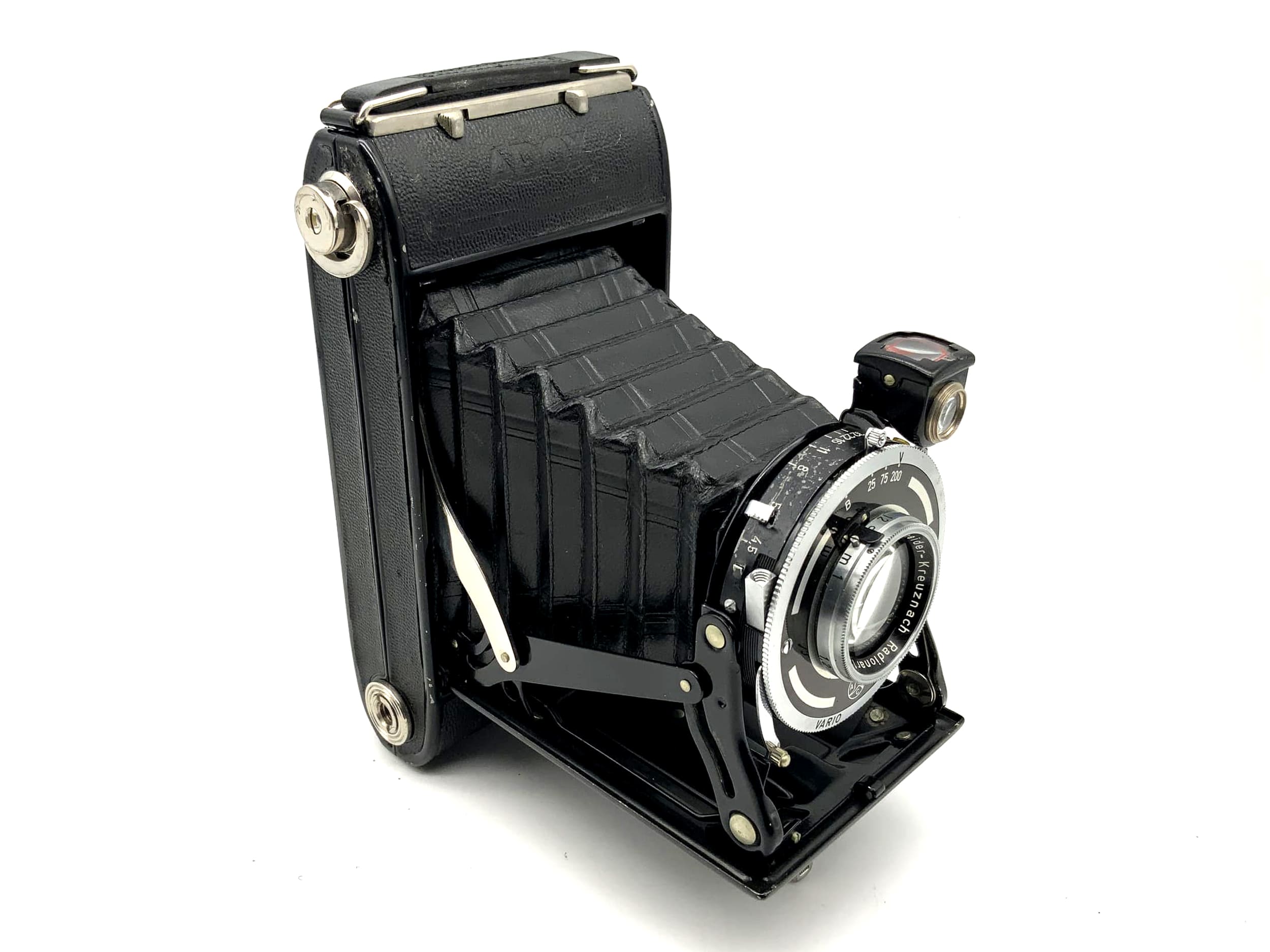 Adox Sport Klappkamera mit Radionar 1:4.5 105mm Vario Schneider Kreuznach