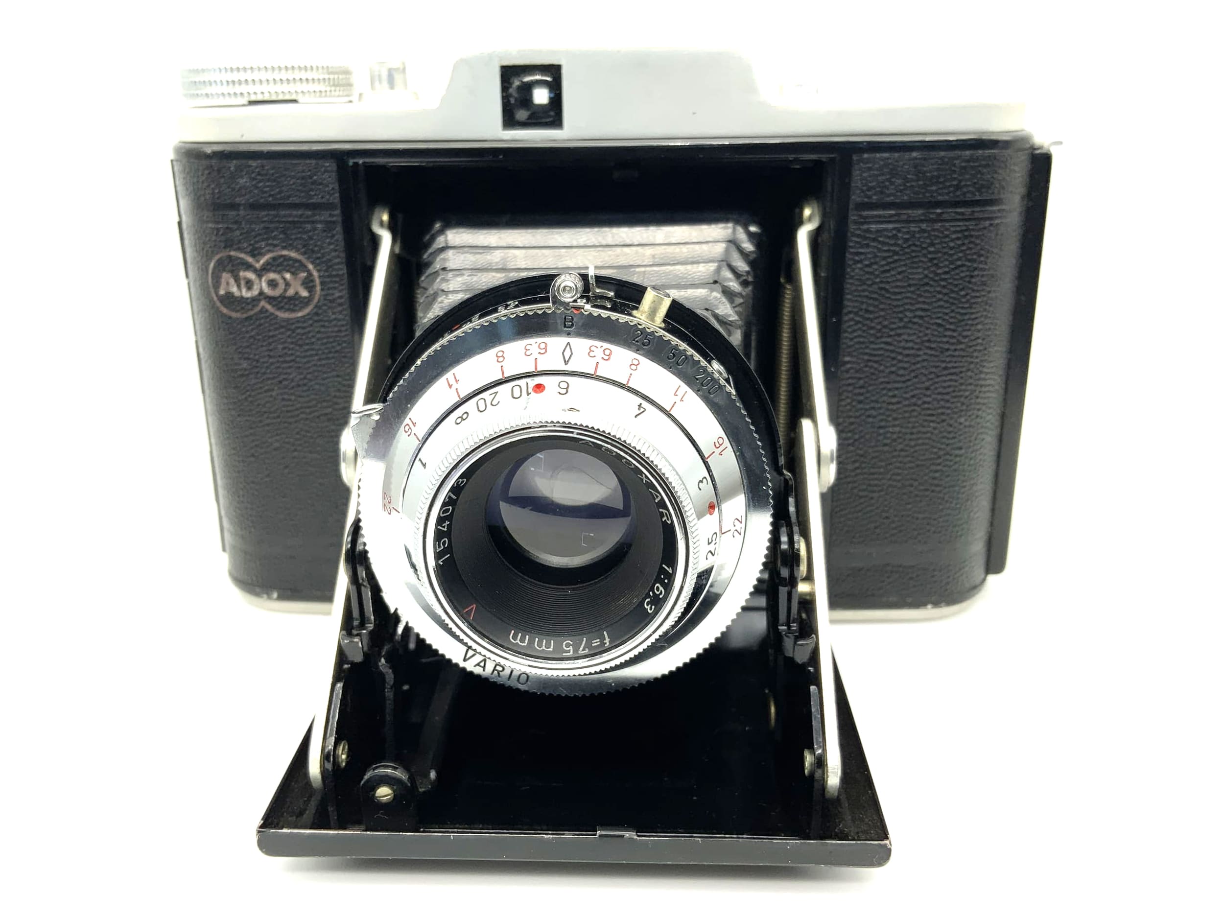 Adox Golf Klappkamera mit Adoxar 1:6.3 75mm red V Vario