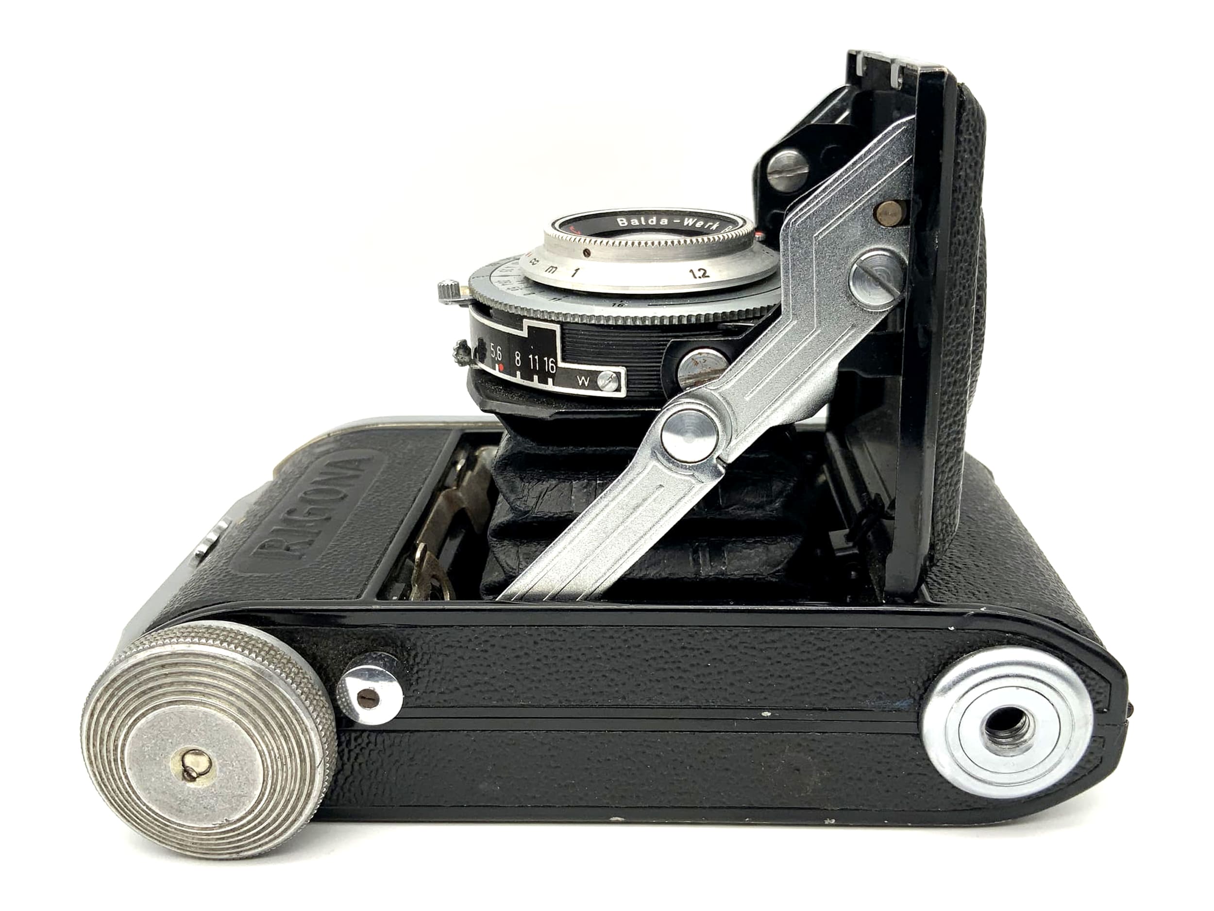 Balda Rigona Klappkamera mit Rigonar 1:3.5 50mm red C Pronto