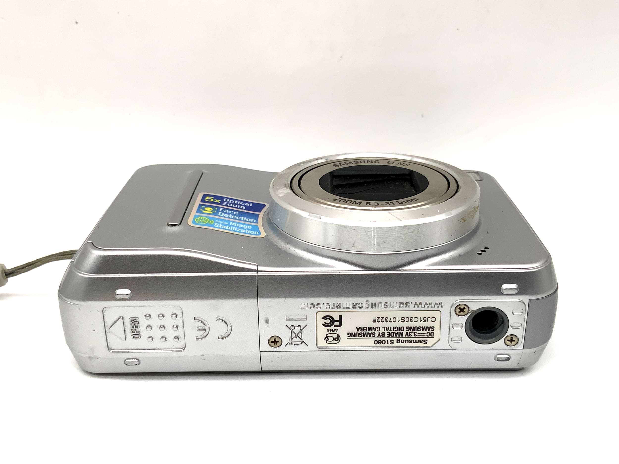 Samsung S1060 Digitale Kompaktkamera mit 6.3-31.5mm