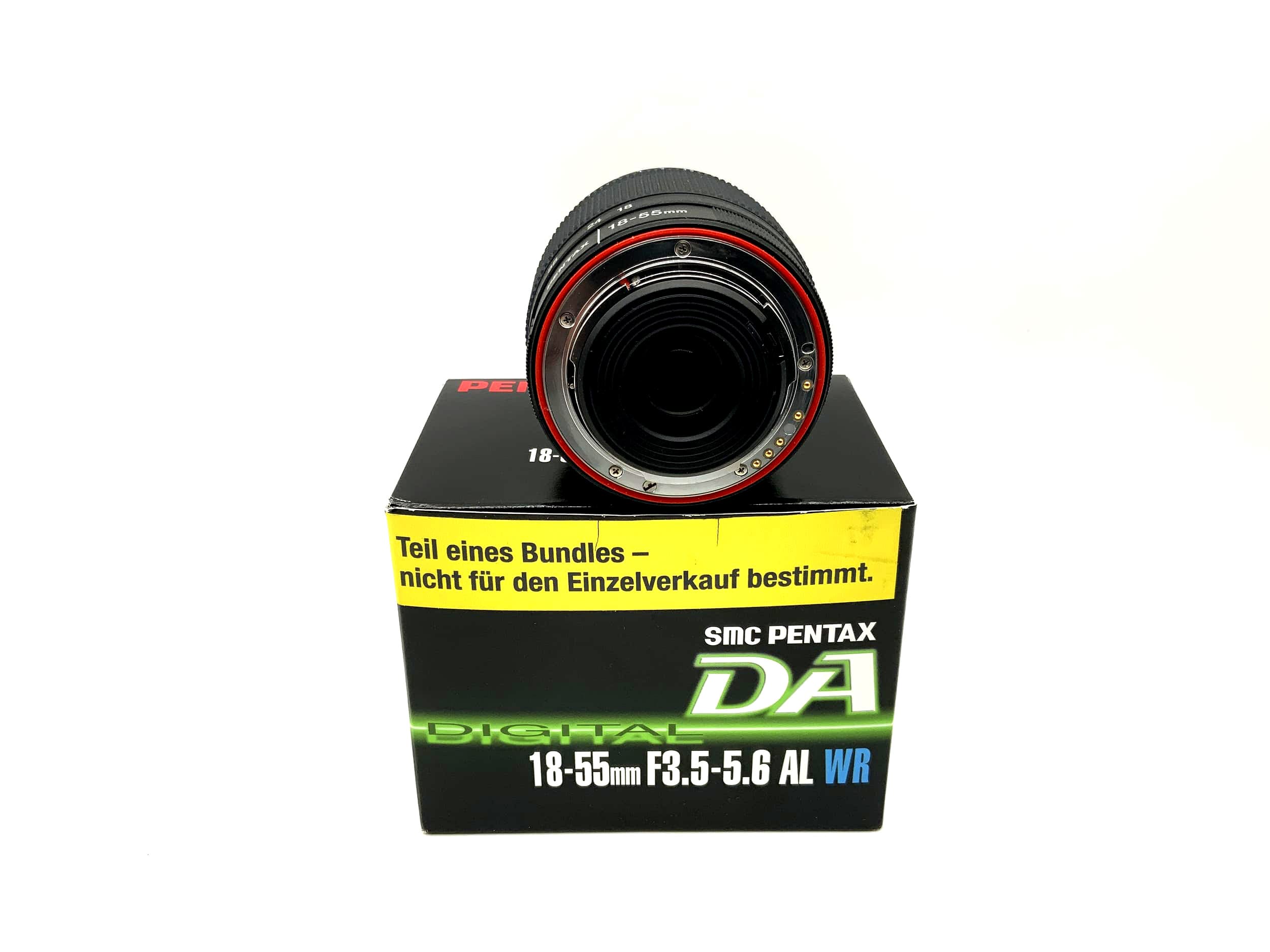 Pentax 18-55mm 1:3.5-5.6 Objektiv SMC Pentax -DA AL WR mit OVP (Pentax K AF)