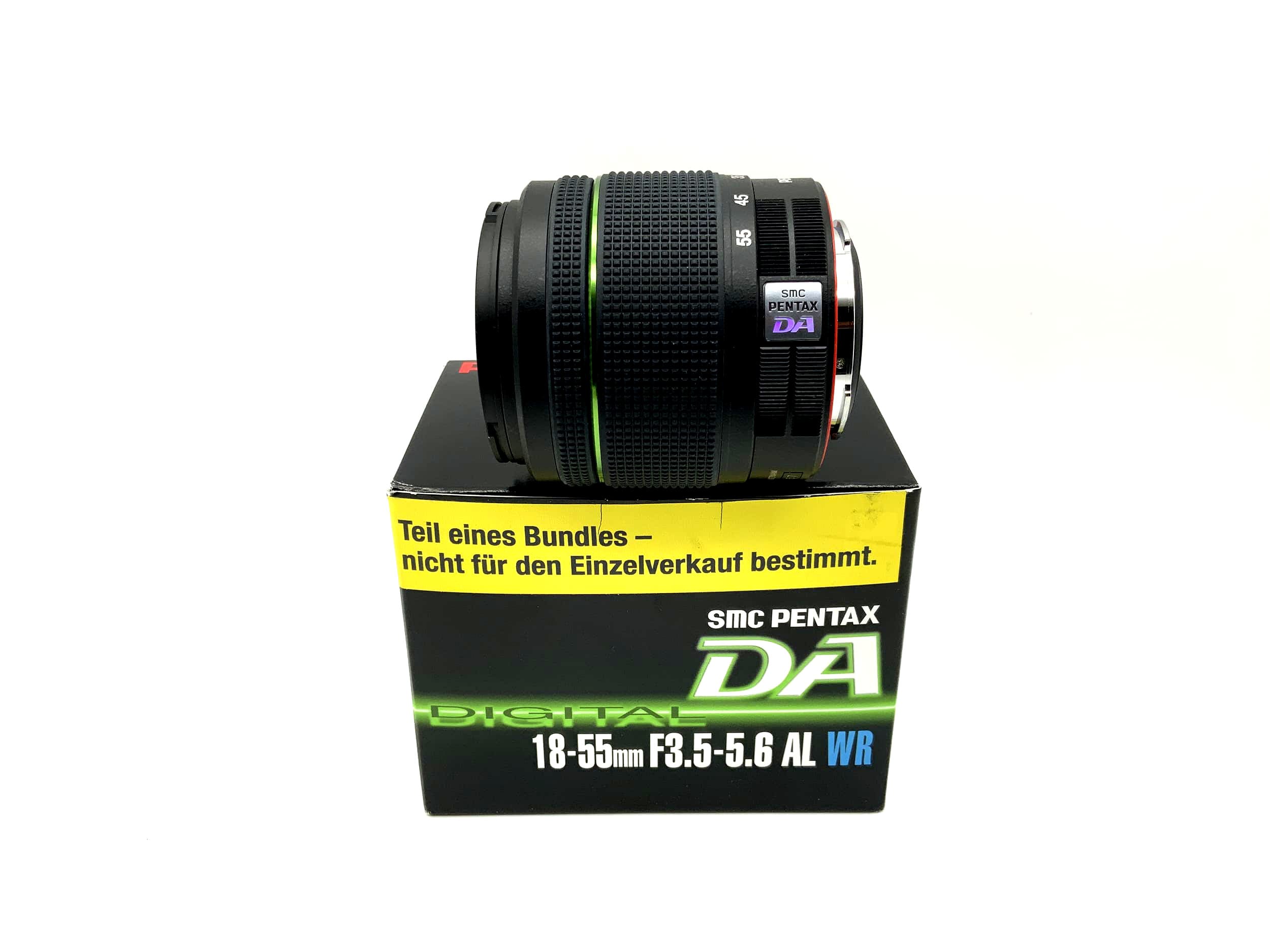 Pentax 18-55mm 1:3.5-5.6 Objektiv SMC Pentax -DA AL WR mit OVP (Pentax K AF)