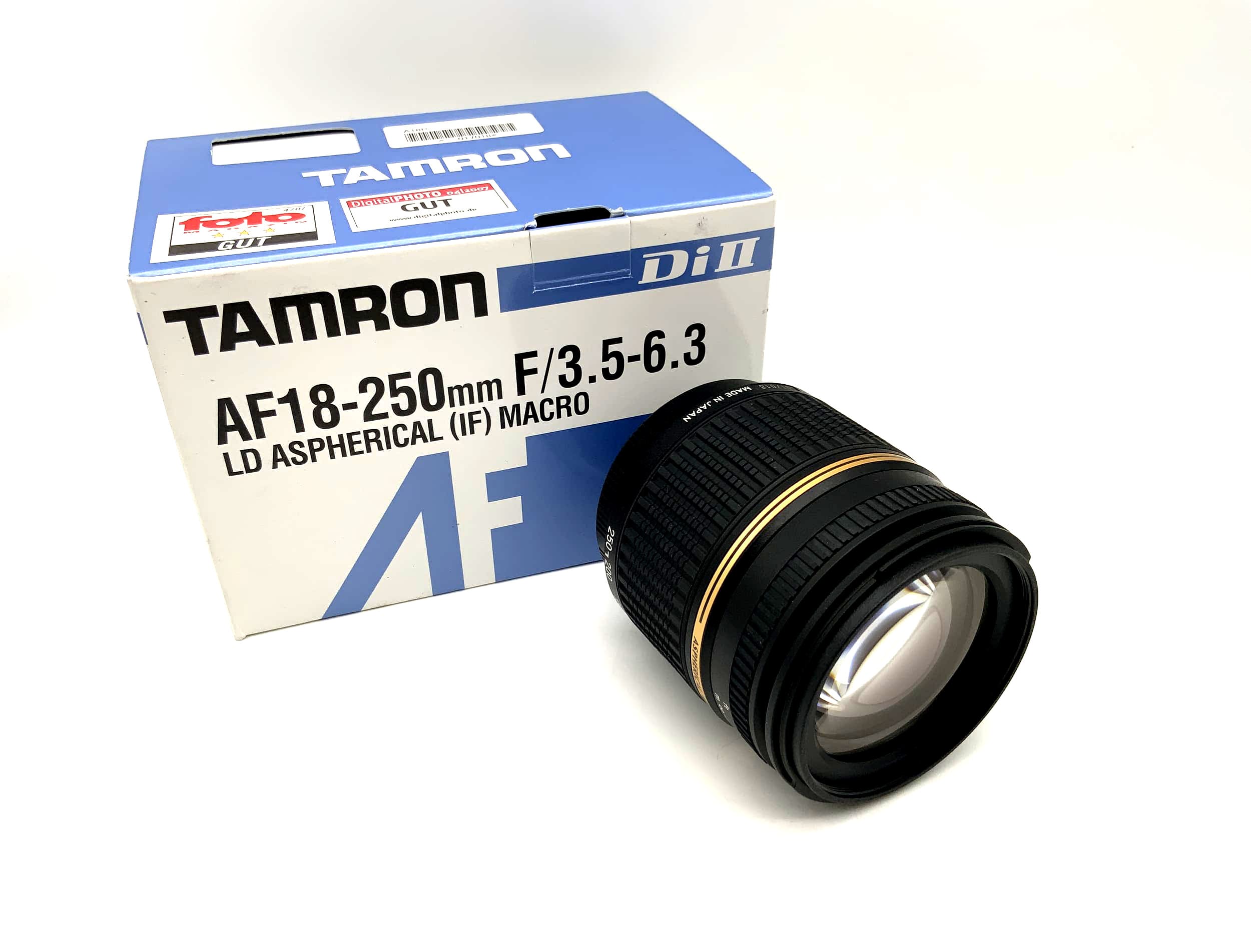 Tamron 18-250mm 1:3.5-6.3 Objektiv Di II LD Aspherical (IF) Macro (Pentax K AF)