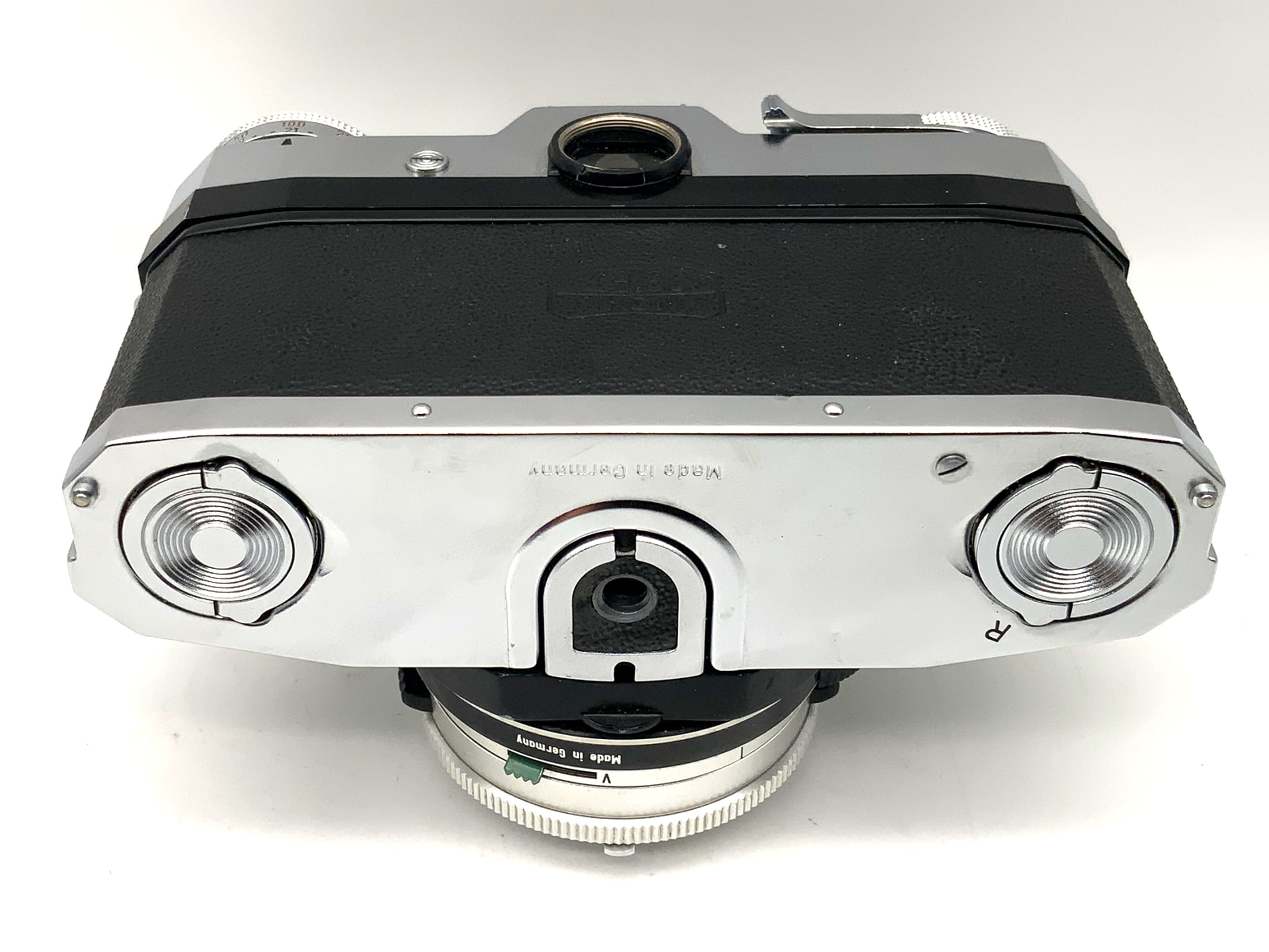 Zeiss Ikon Contaflex 35mm SLR analog mit Tessar 2.8/50 Synchro-Compur-X Body