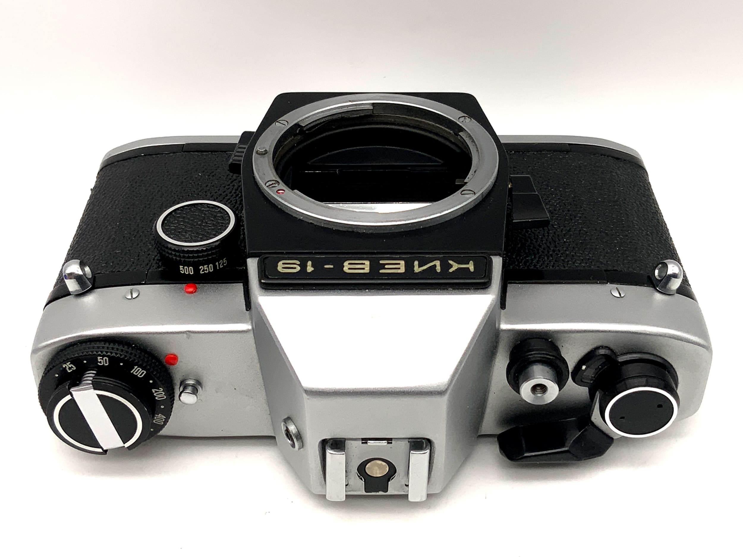 KMZ Kiev 19 35mm Spiegelreflexkamera SLR analog Arsenal Body Gehäuse (Nikon F)