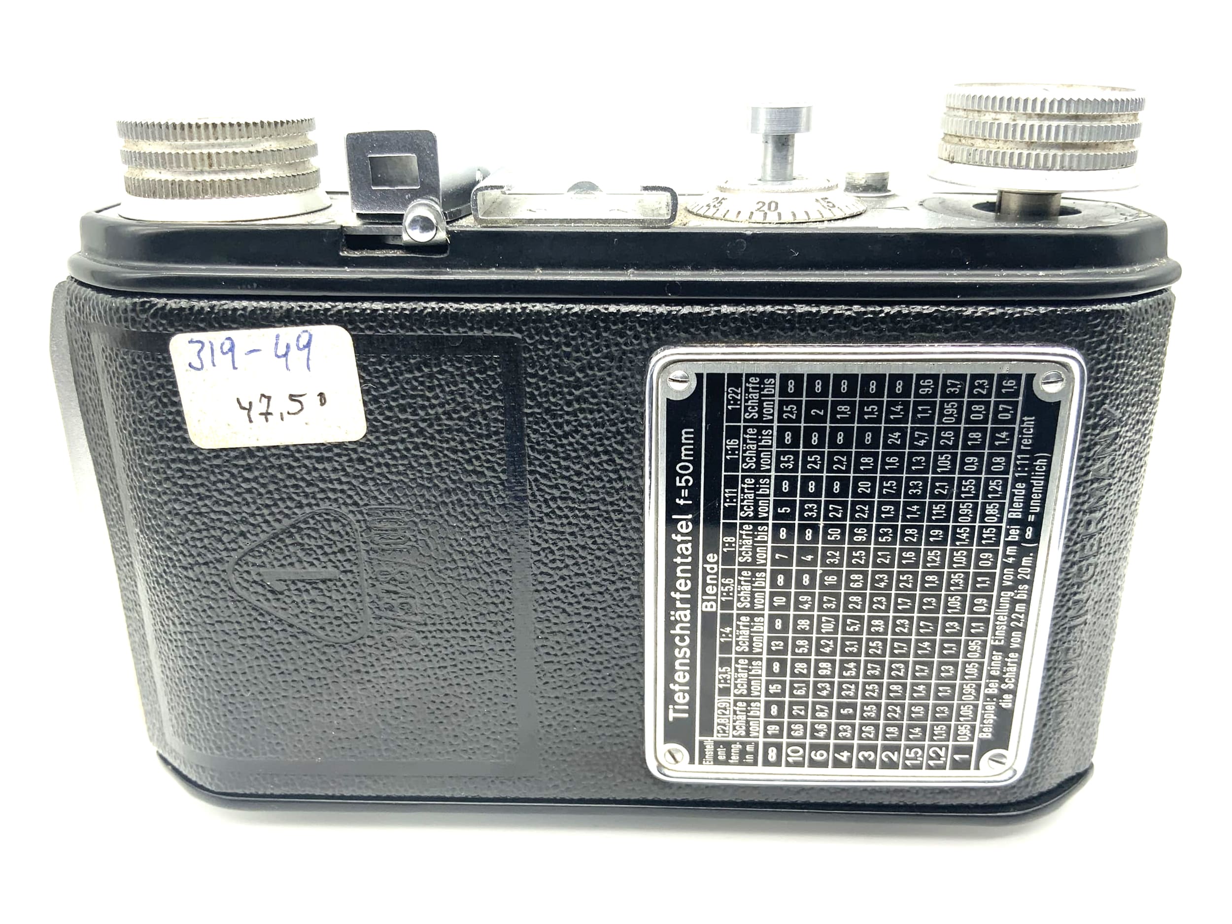 Welta Welti I Klappkamera mit Meyer Optik Trioplan 1:2.9 50mm red V Vebur