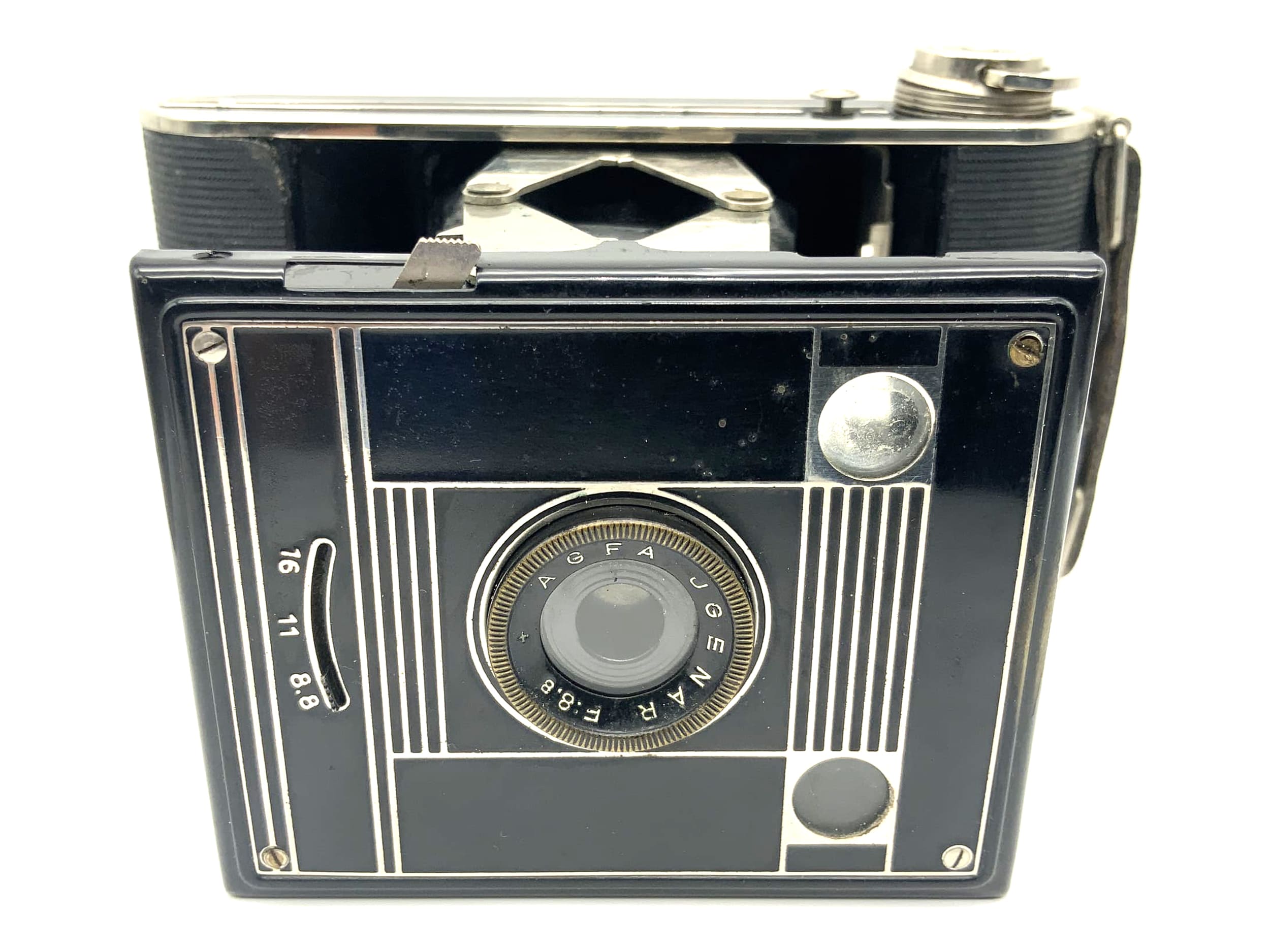 Agfa Billy-Clack Klappkamera mit Igenar 1:8.8