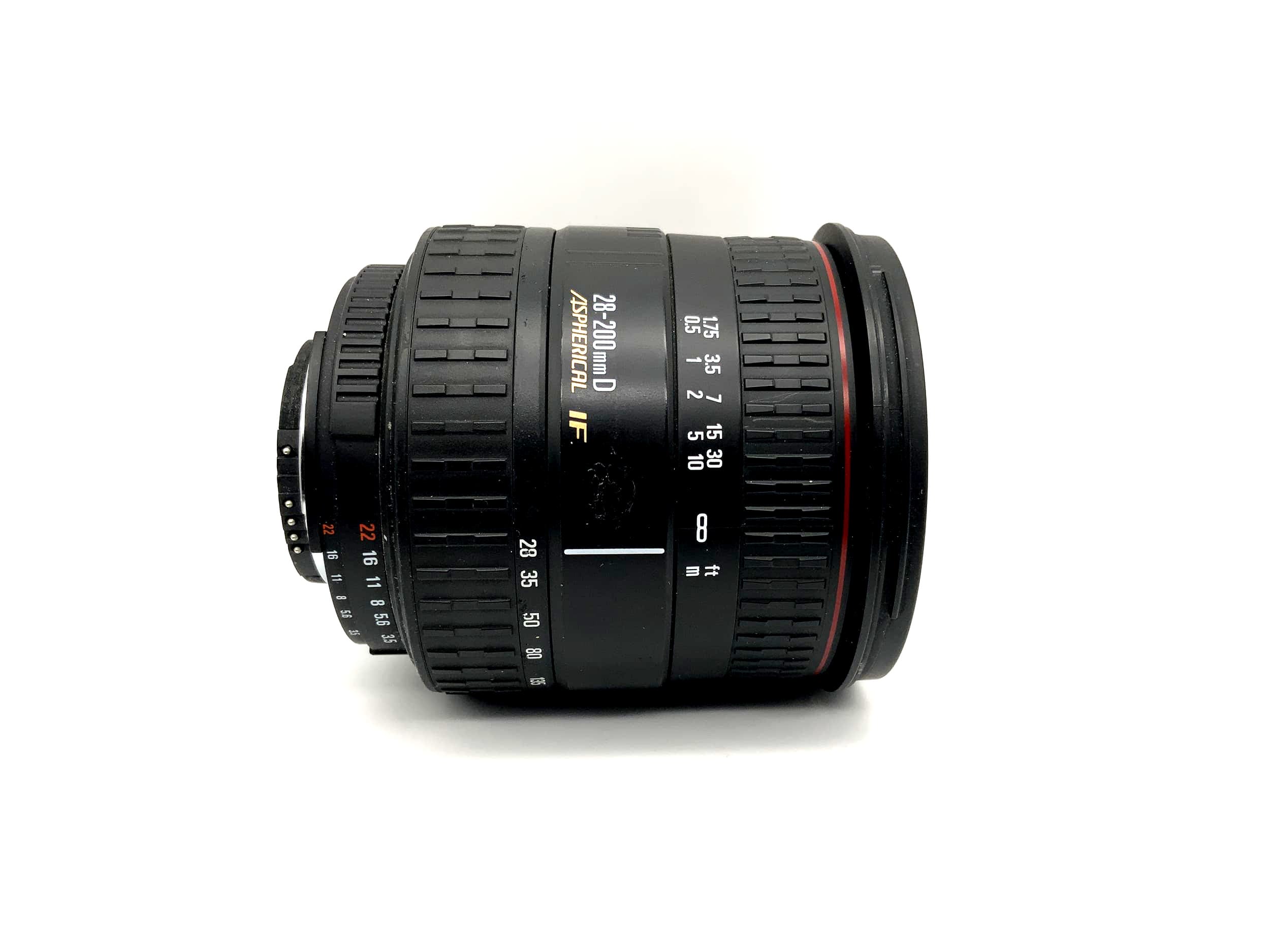 Sigma 28-200mm 1:3.5-5.6 Objektiv DL HyperZoom Macro Aspherical IF (Nikon AF)