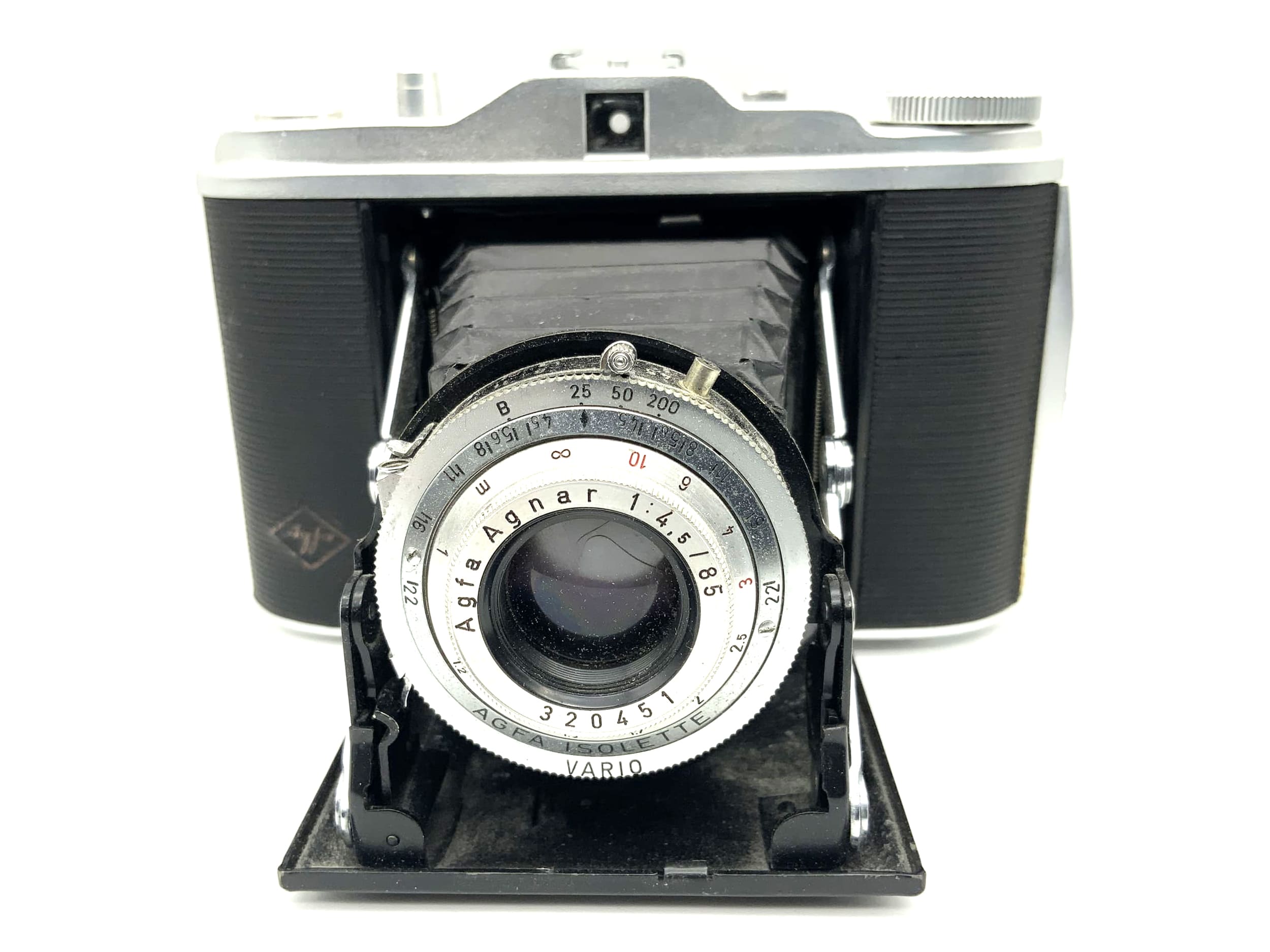 Agfa Isolette I Klappkamera mit Agnar 1:4.5 85mm 1 Vario