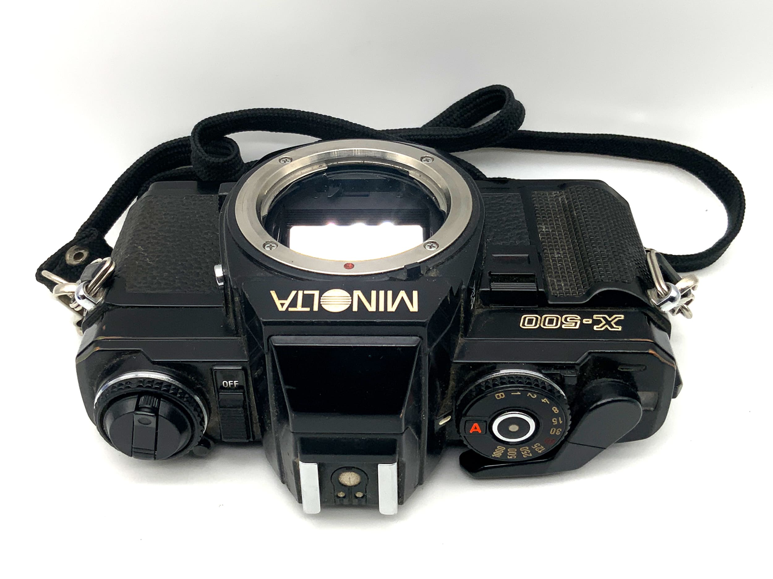 Minolta X-500 35mm Spiegelreflexkamera SLR analog Body Gehäuse (Minolta MD)