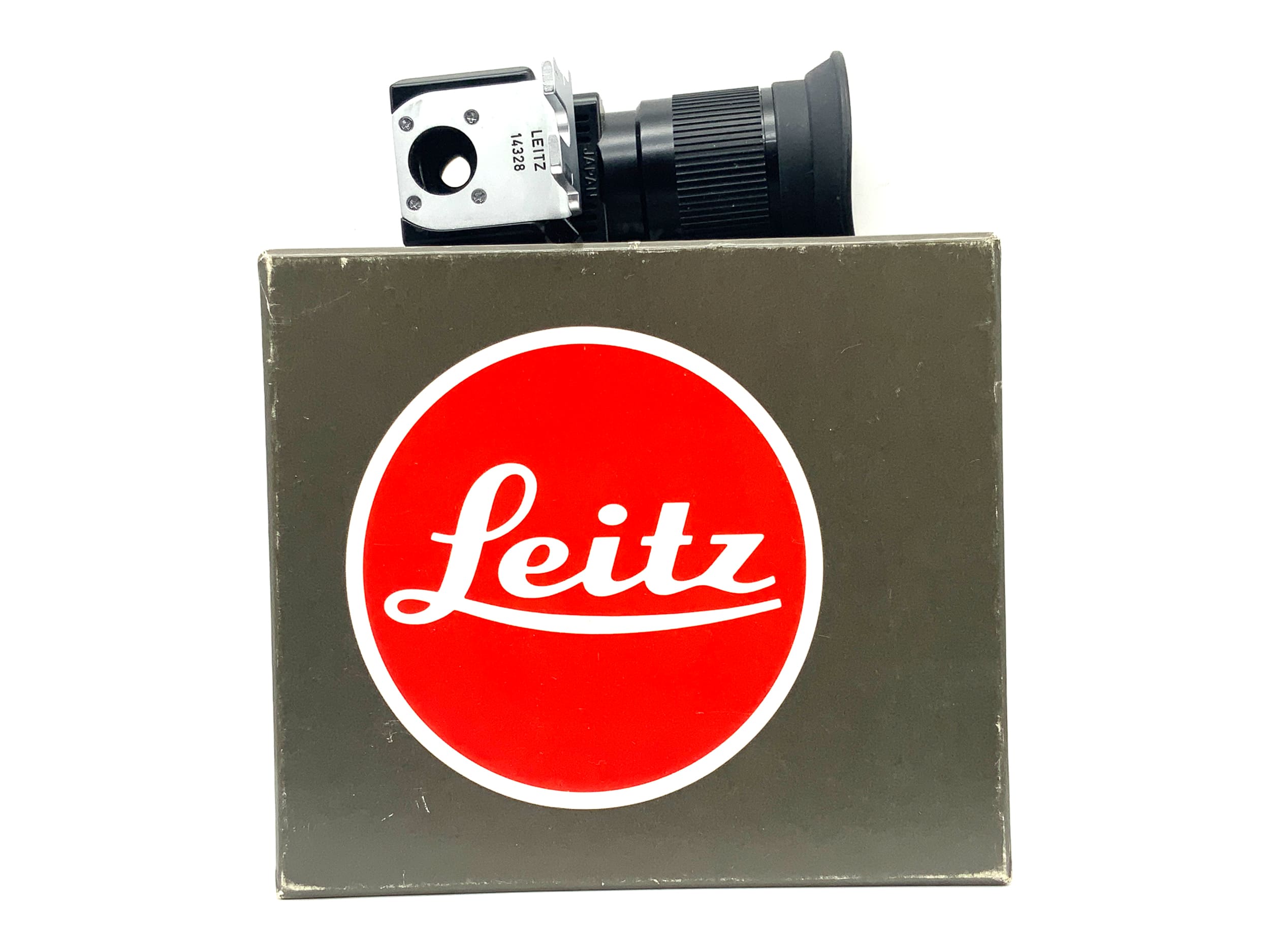 Leitz 14328 Winkelsucher für Leica R4 R4-MOT Leicaflex SL SL2 OVP Angle Finder