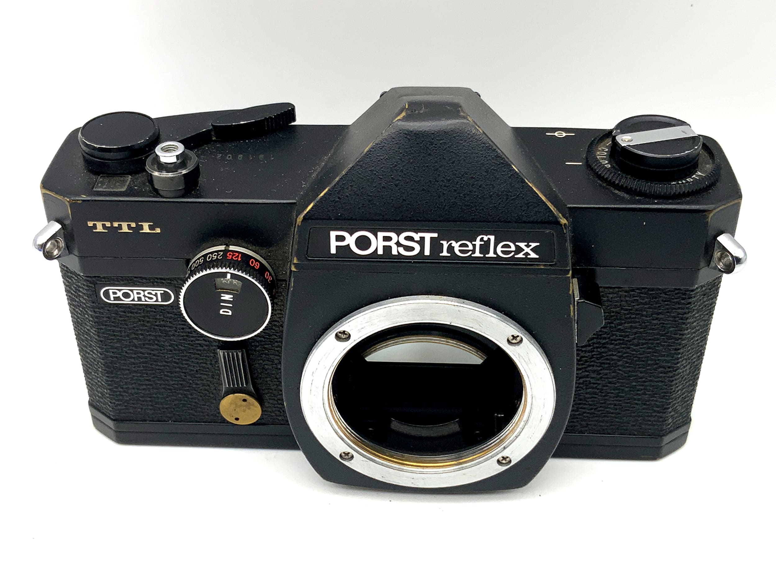 Porst Reflex TTL 35mm Spiegelreflexkamera SLR analog Body Gehäuse (M42)