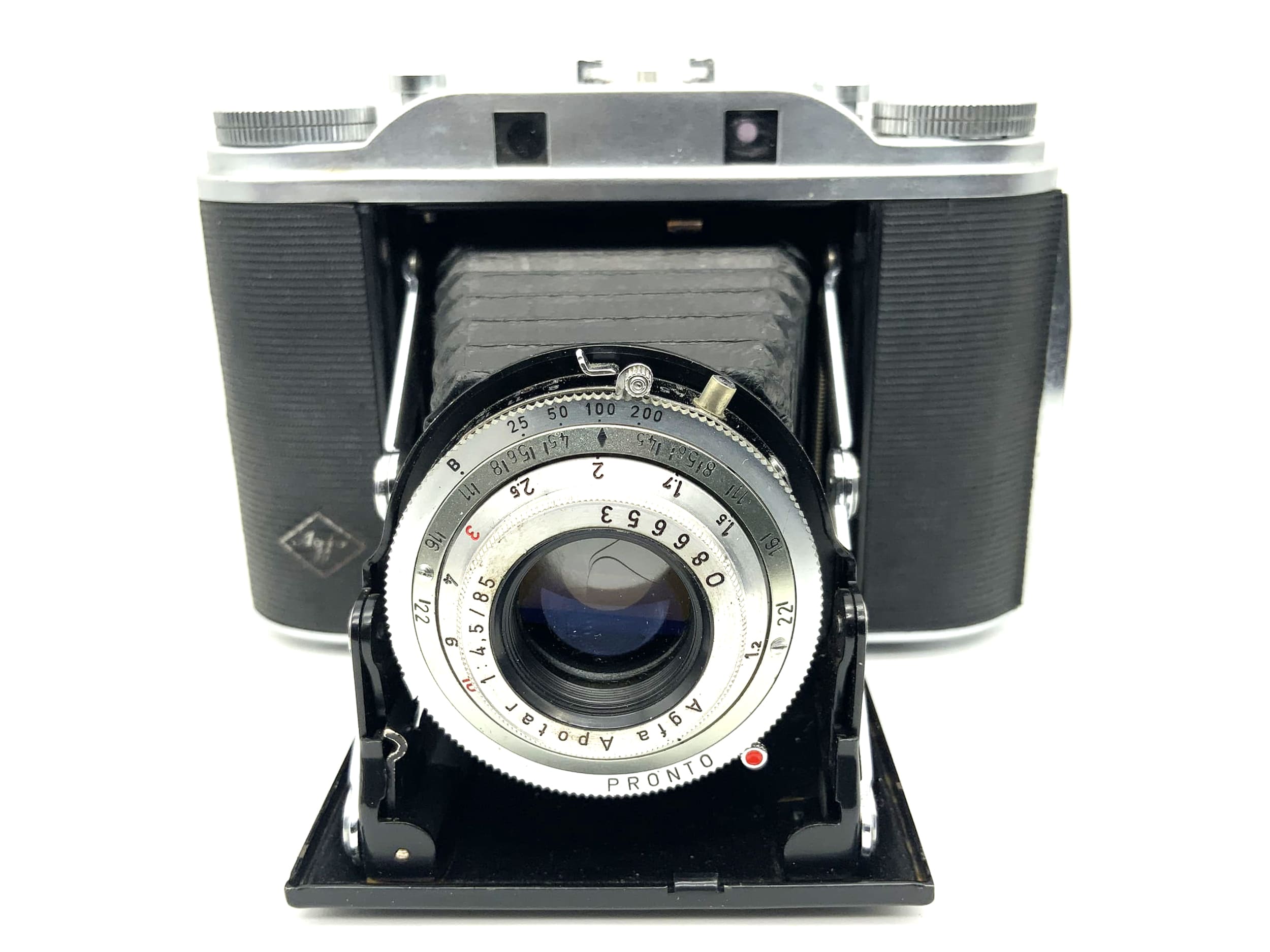 Agfa Isolette III Klappkamera mit Apotar 1:4.5 85mm 3 Pronto