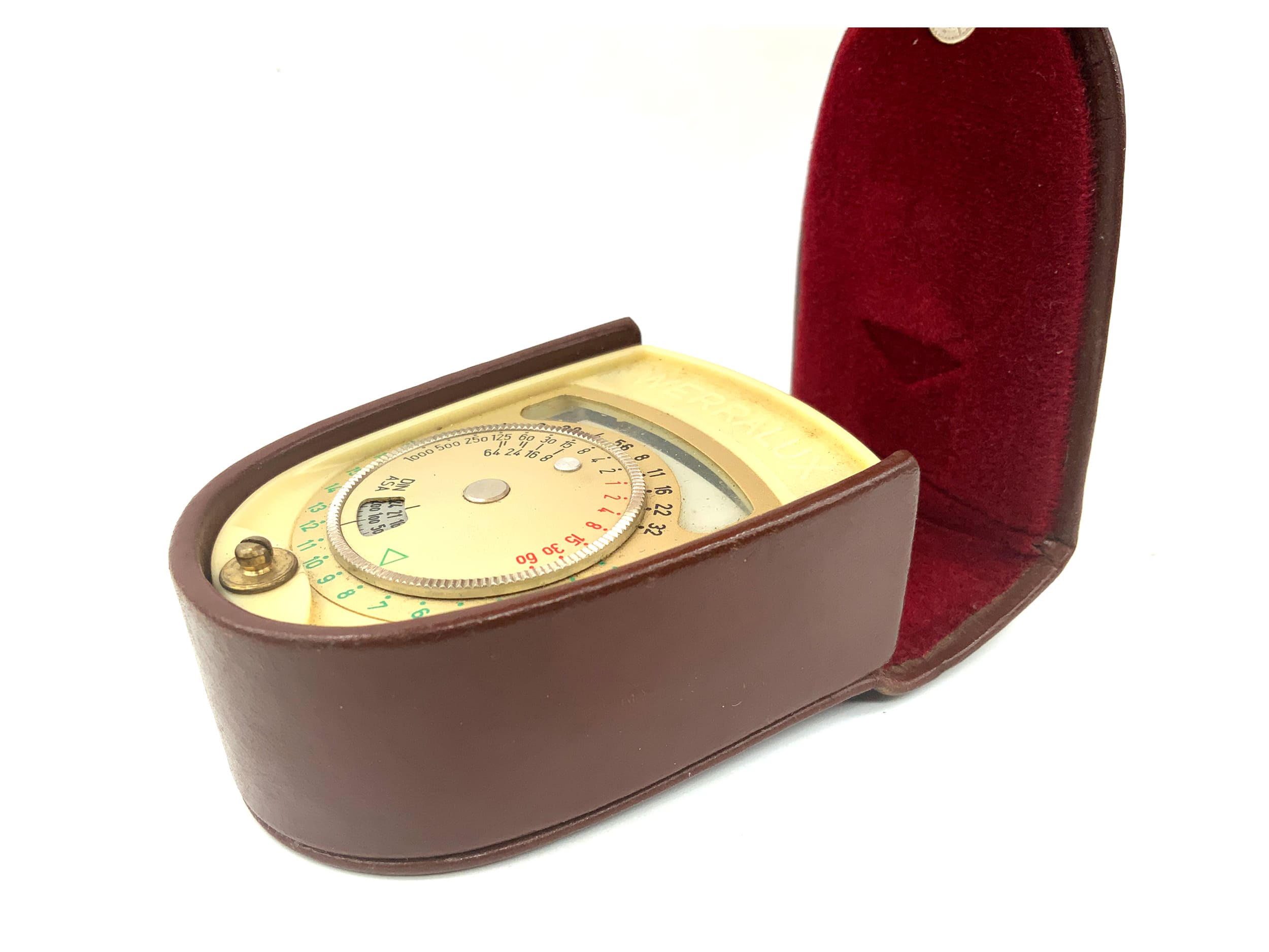 VEB Werralux Belichtungsmesser Lichtmesser light meter Lichtmeter