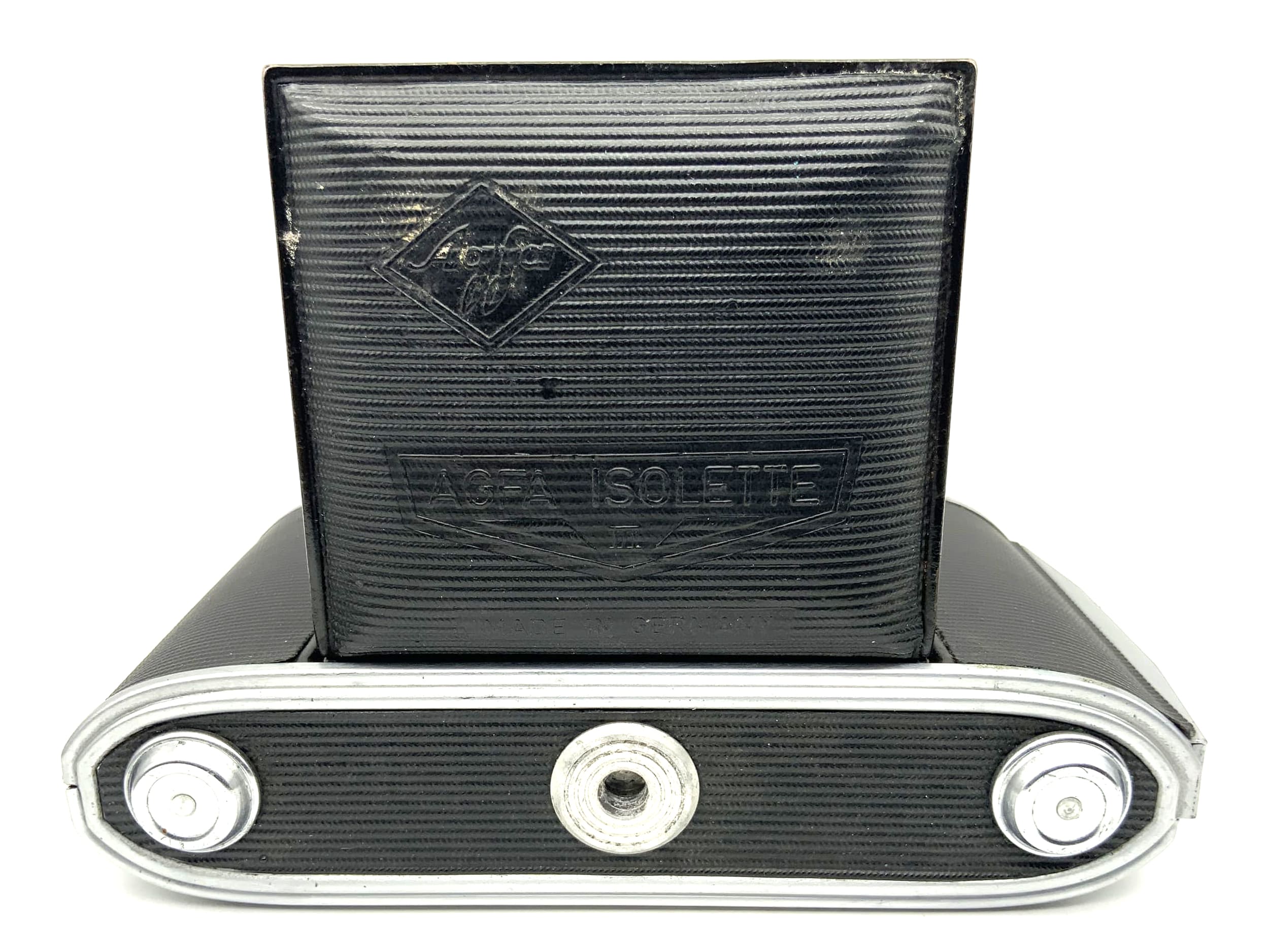 Agfa Isolette III Klappkamera mit Solinar 1:4.5 85mm 3 Synchro-Compur