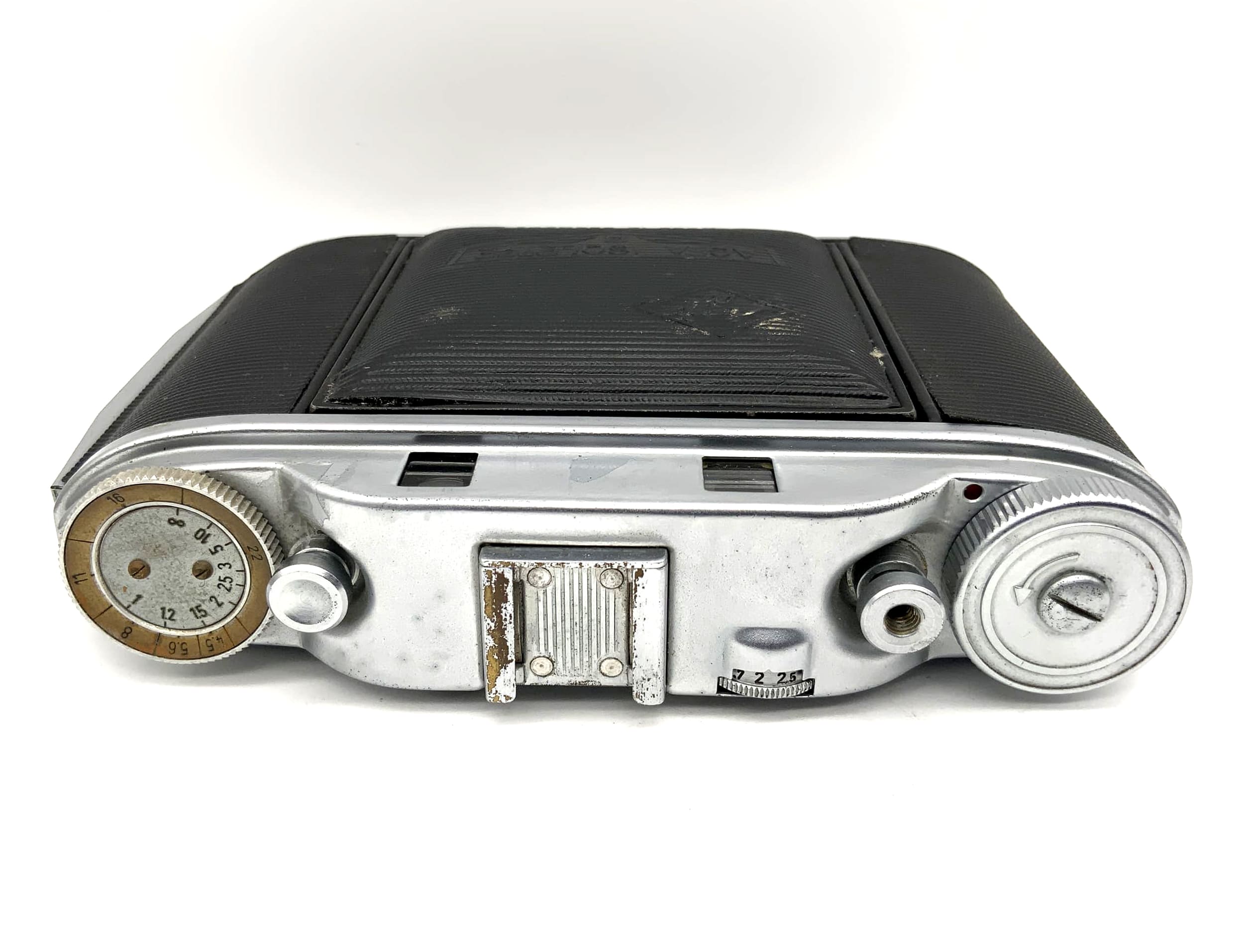 Agfa Isolette III Klappkamera mit Solinar 1:4.5 85mm 3 Synchro-Compur