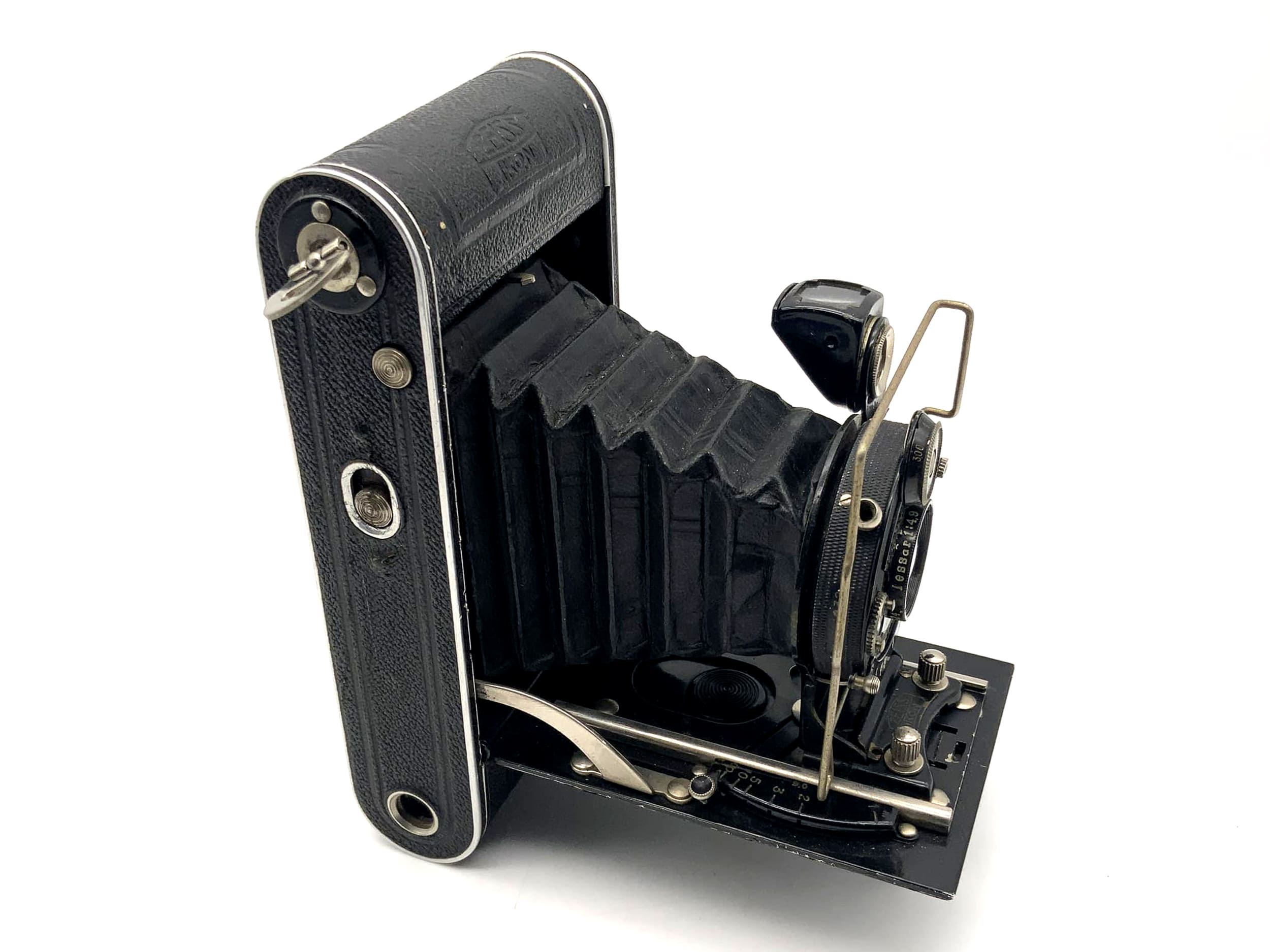 Zeiss Ikon Cocarette Klappkamera mit Carl Zeiss Tessar 1:4.9 9cm 90mm Compur