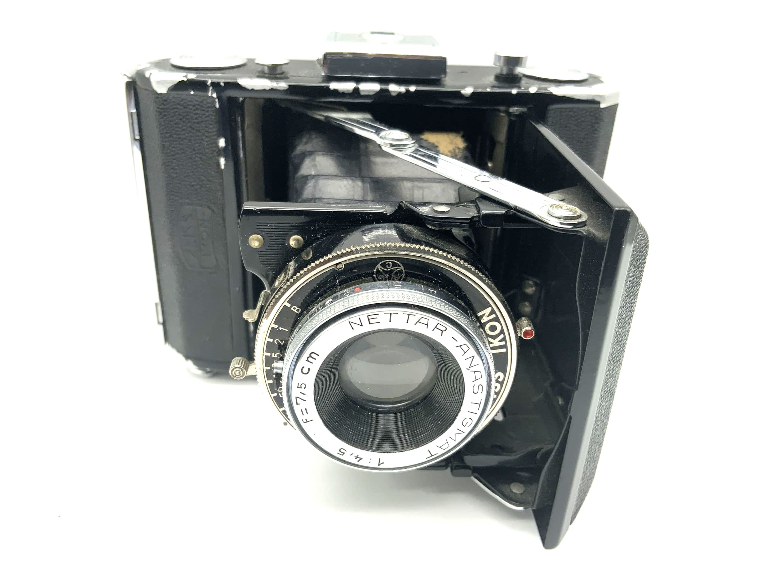 Zeiss Ikon Nettar 515 Klappkamera mit Anastigmat 1:4.5 7,5cm 75mm Analogkamera