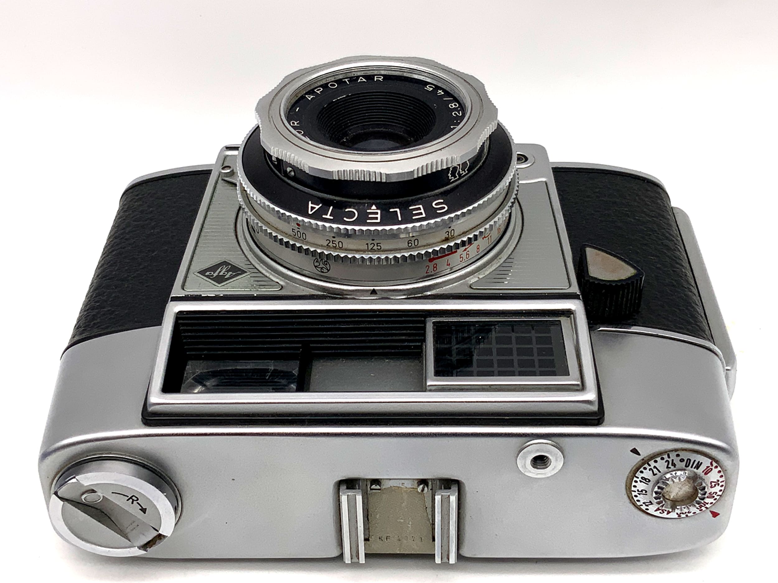 Agfa Selecta Sucherkamera mit Color-Apotar 1:2.8/45 Prontor-Matic-P Analogkamera