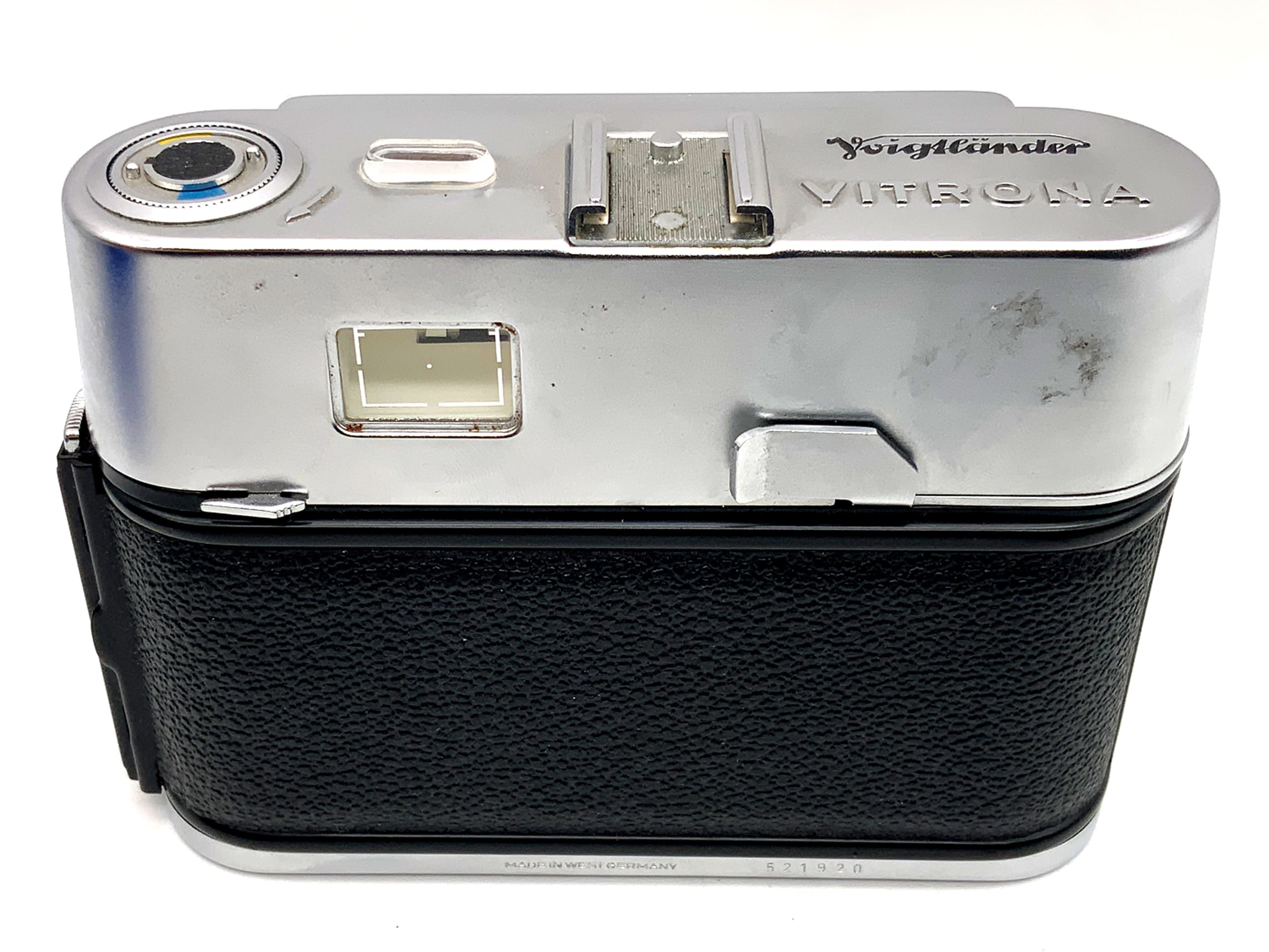 Voigtländer Vitrona Sucherkamera mit Lanthar 2.8/50 Prontor 250 Analogkamera
