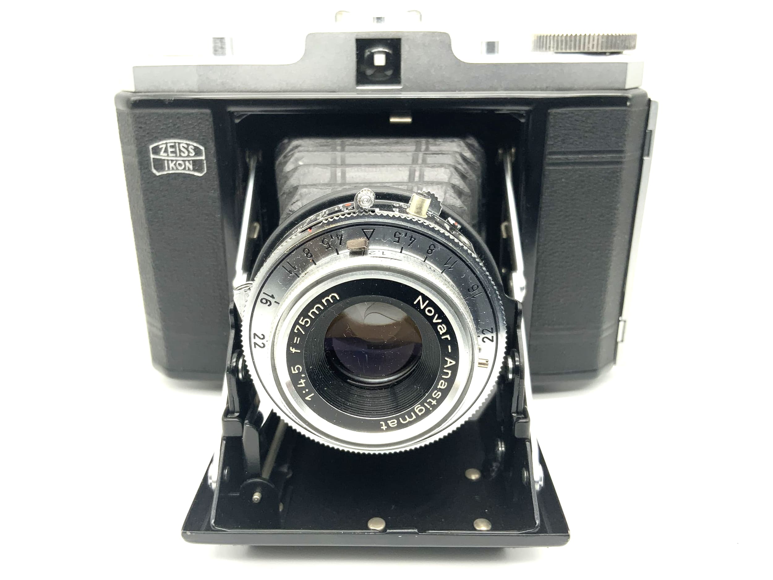 Zeiss Ikon Nettar 517/16 Klappkamera mit Novar-Anastigmat 1:4.5 75mm Vario