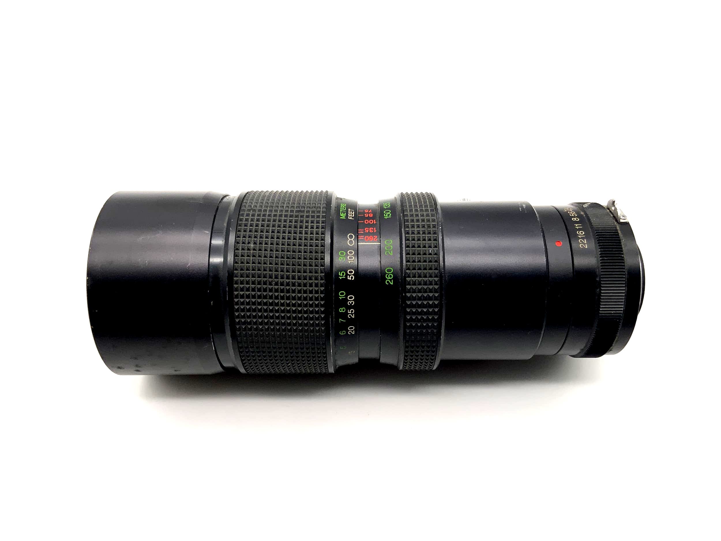 Vivitar 75-260mm 1:4,5 Objektiv Auto Zoom Kamera Camera Lens (Nikon F)