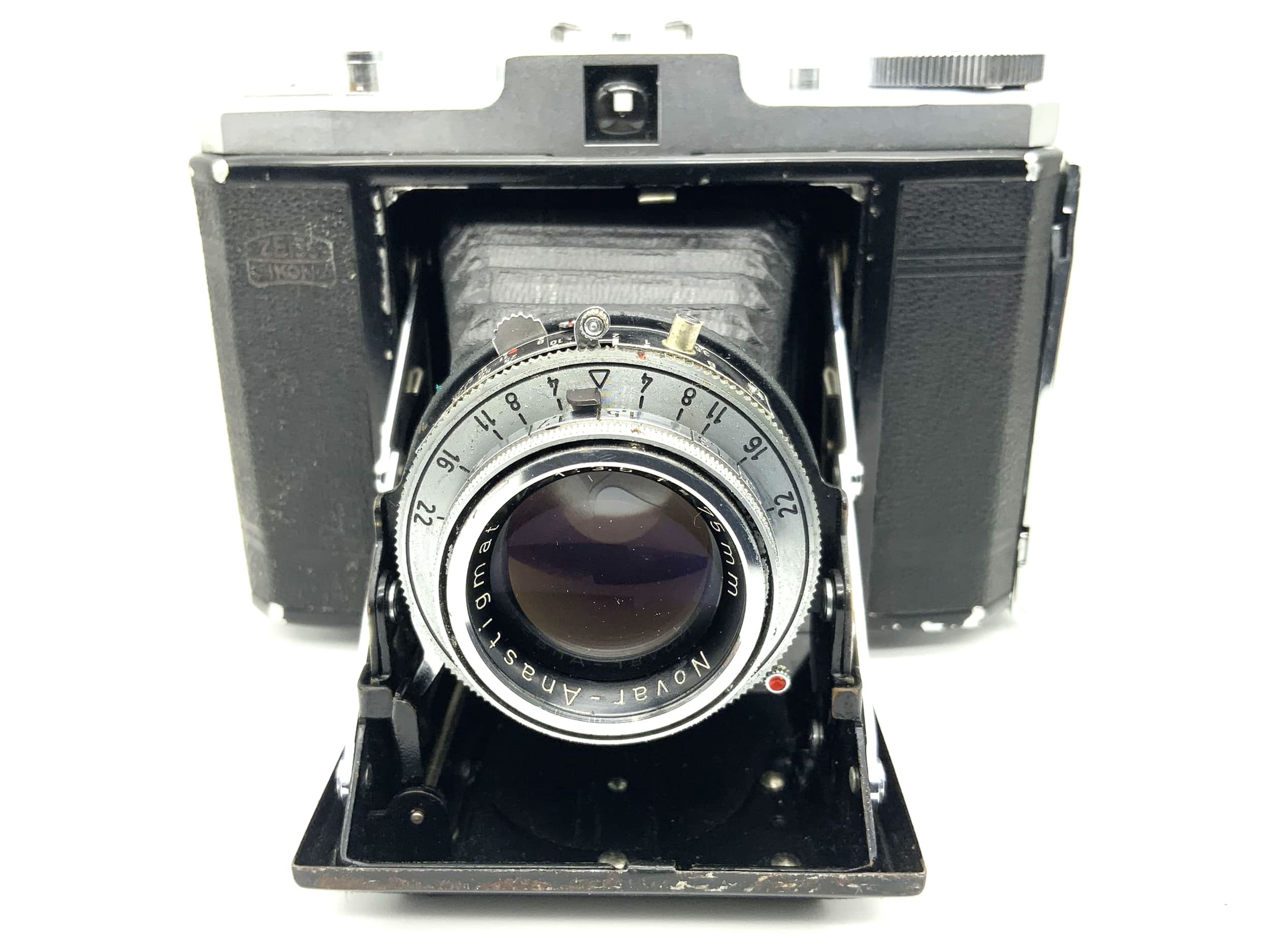 Zeiss Ikon Nettar 518/16 Klappkamera mit Novar-Anastigmat 1:3.5 75mm Prontor-S