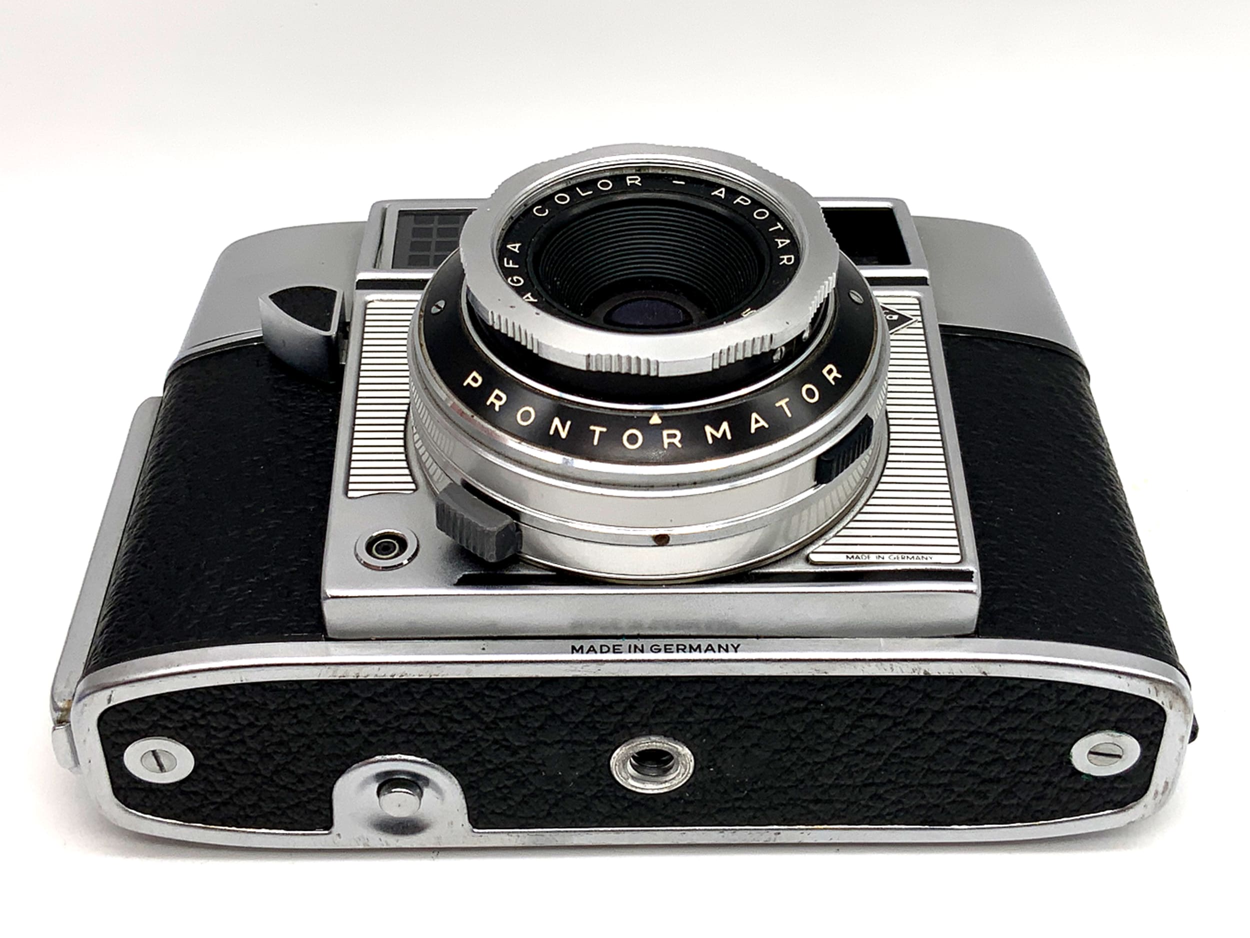 Agfa Optima II Sucherkamera mit Color-Apotar 1:2.8/45 Prontormator Analogkamera