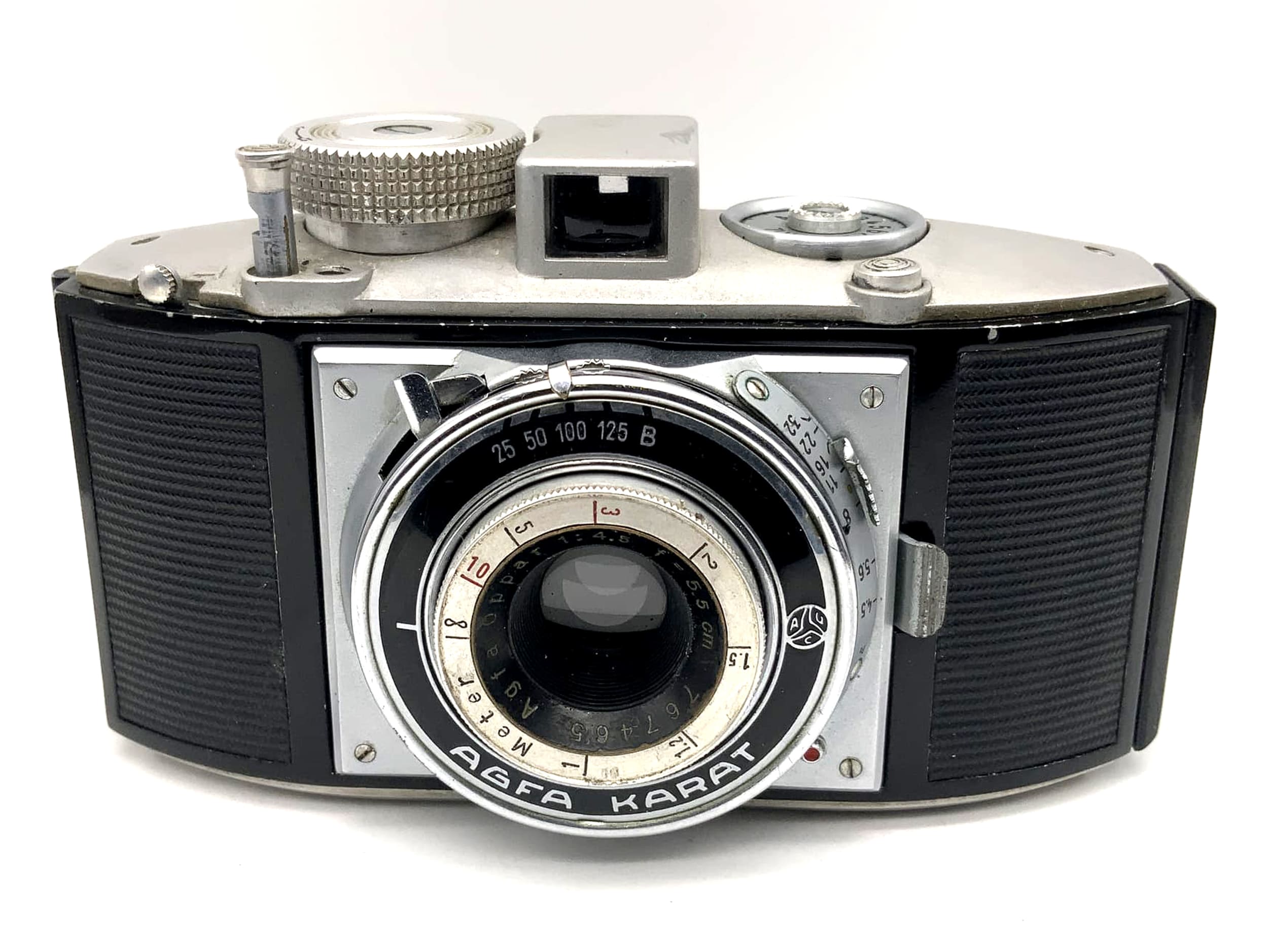 Agfa Karat Klappkamera mit Oppar 1:4.5 5,5cm 55mm