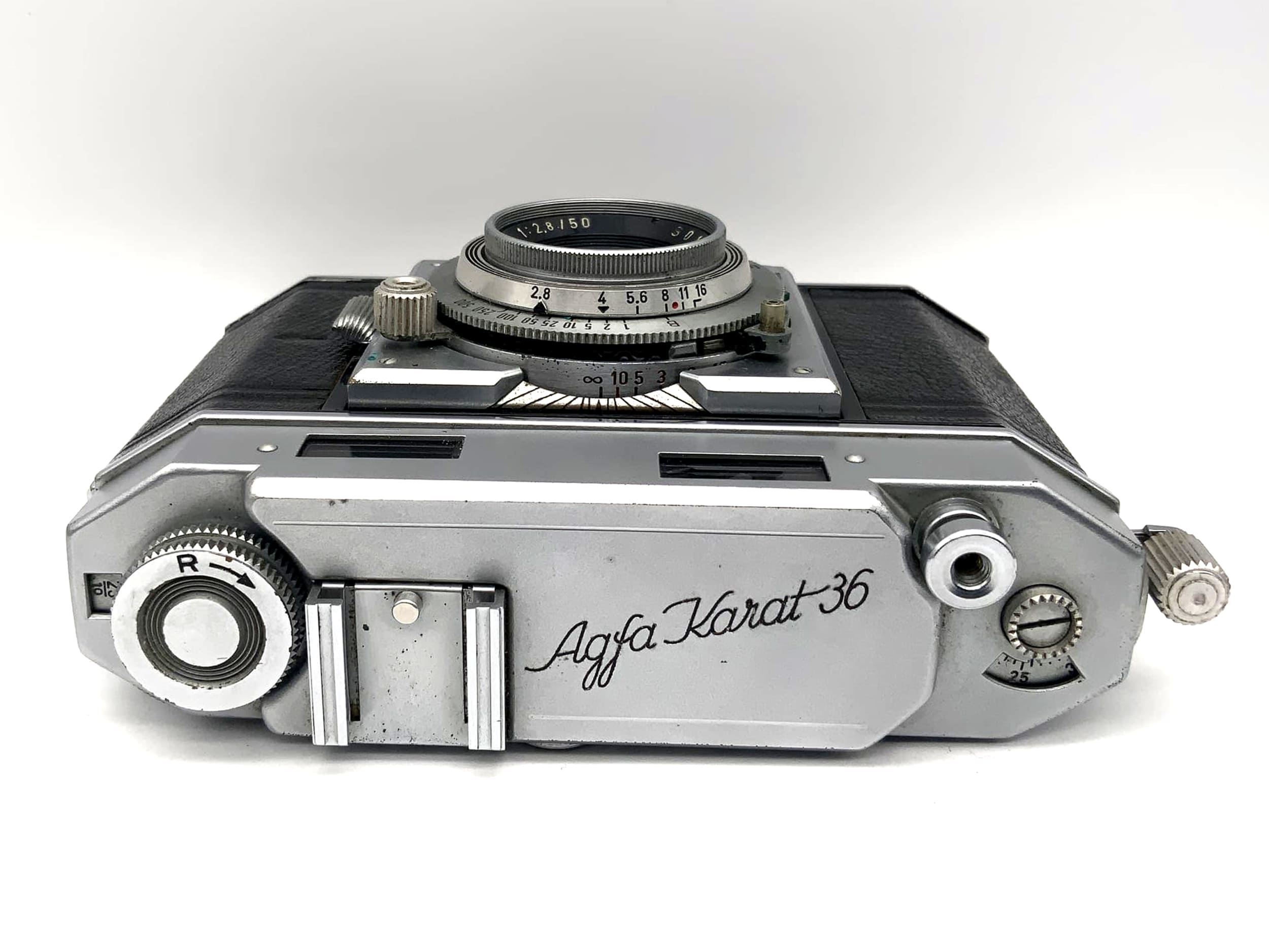 Agfa Karat 36 Klappkamera mit Solinar 1:2.8 50mm Synchro-Compur