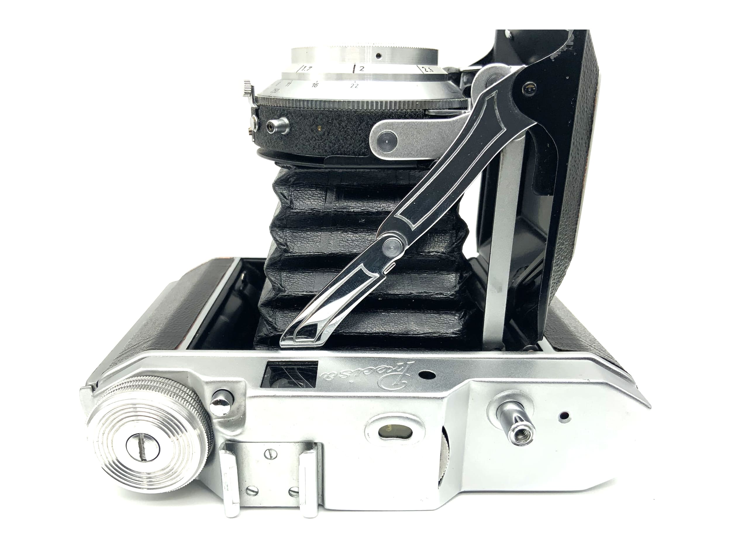 Beier Precisa Klappkamera mit Meyer Optik Trioplan 1:3.5 75mm red V 6x6, 4,5x6