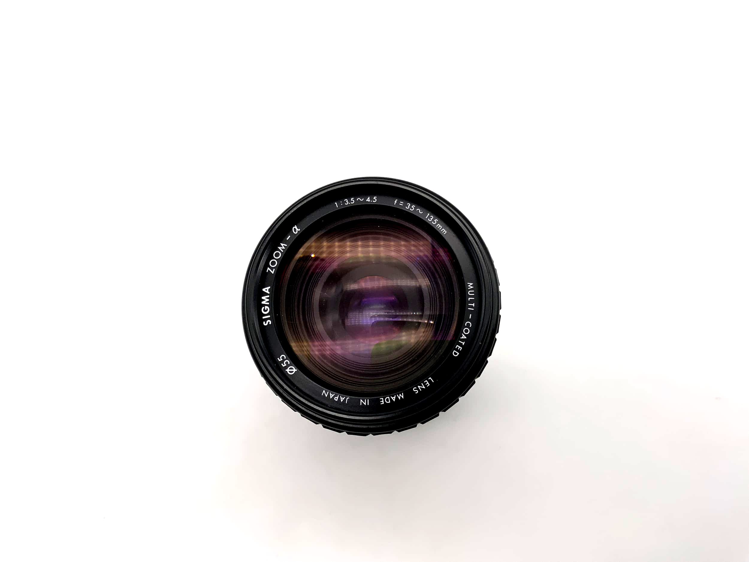 Sigma 35-135mm 1:3,5-4,5 Objektiv Multi Coated zoom-a Lens (Yashica/Contax)