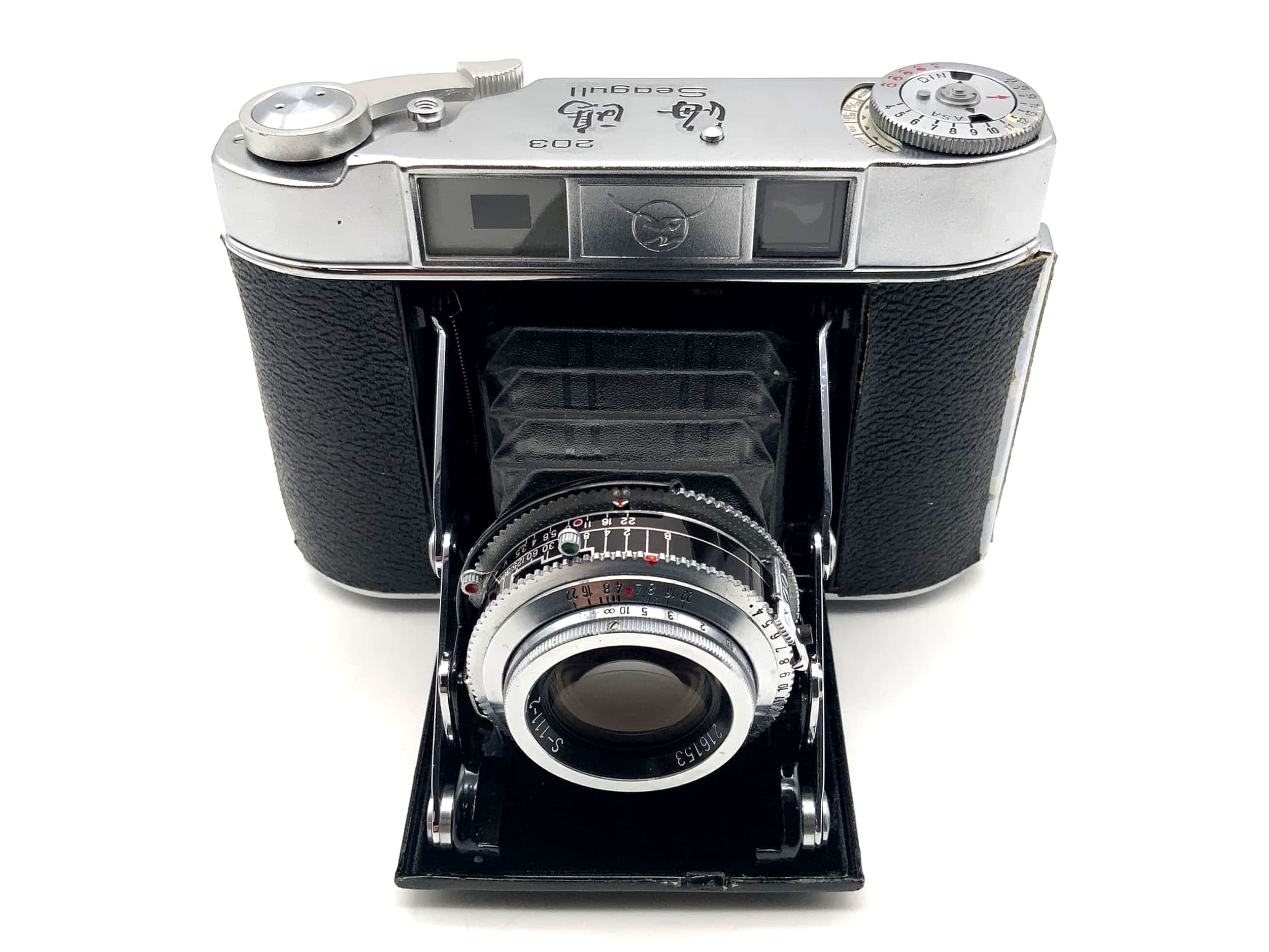 Seagull 203 Klappkamera mit 1:3.5 75mm S-111-2