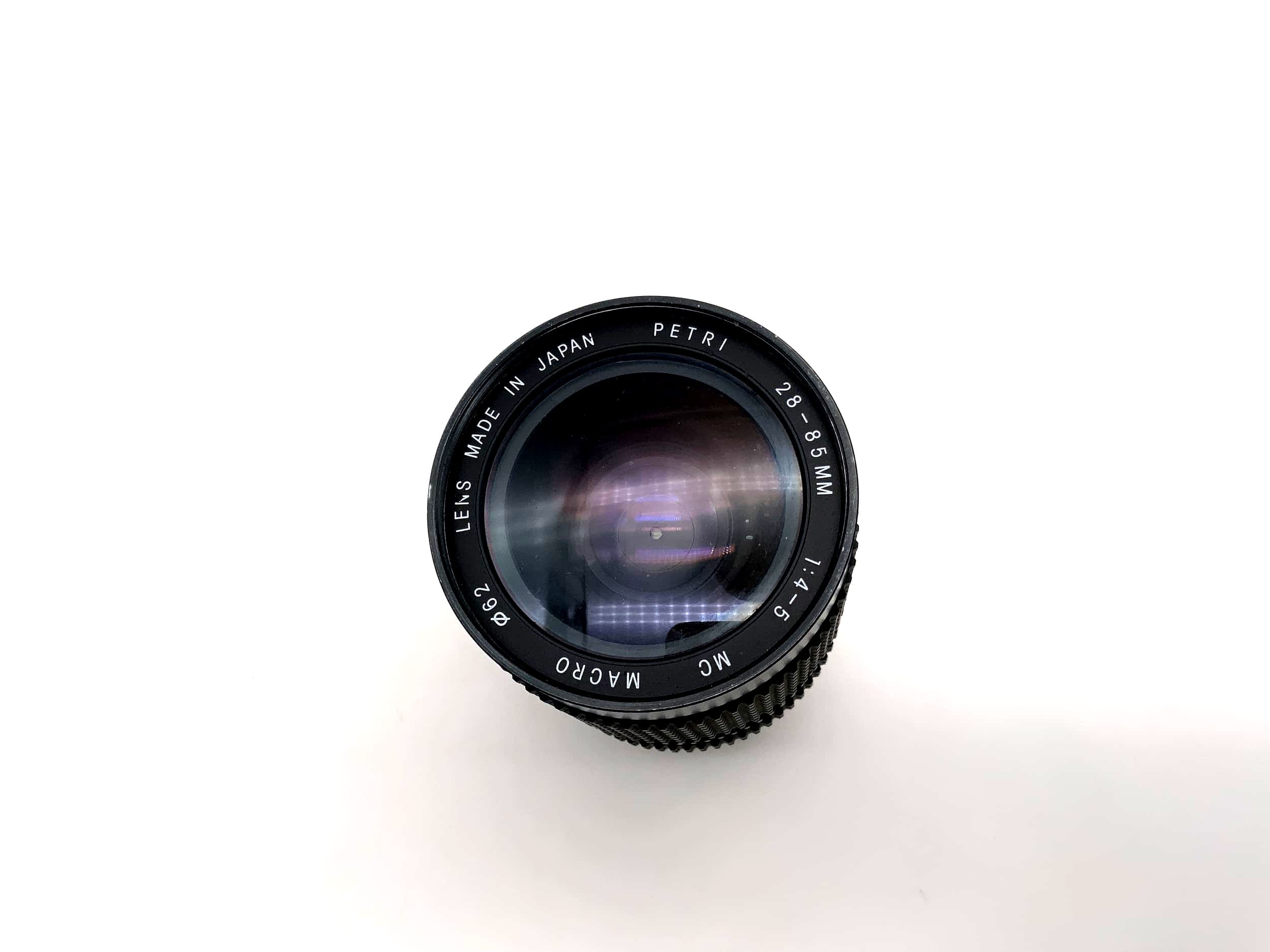 Petri 28-85mm 1:4-5 Objektiv Multi Coated Macro Kamera Lens (Yashica/Contax)