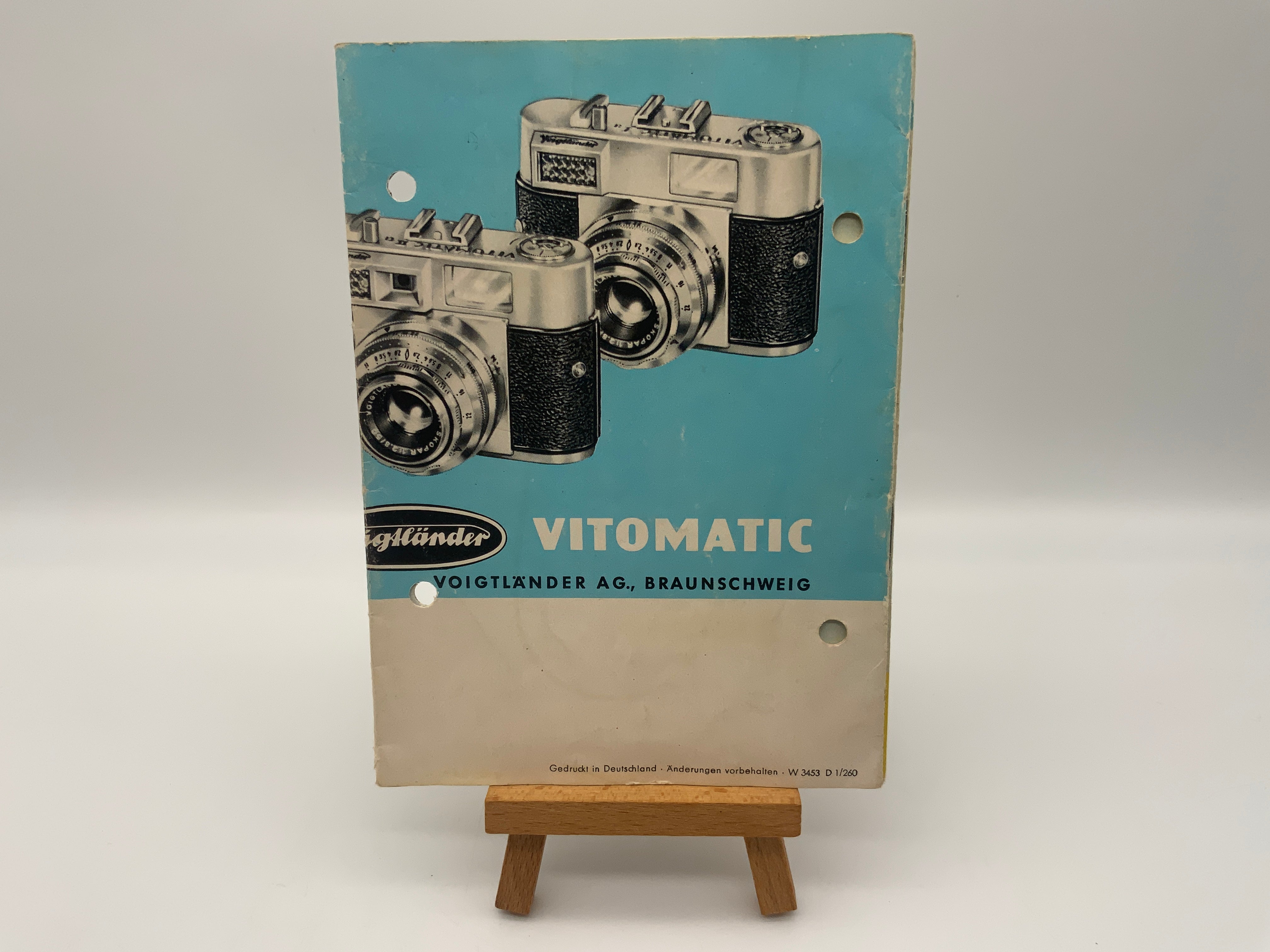 Voigtländer Vitomatic Bedienungsanleitung Deutsch
