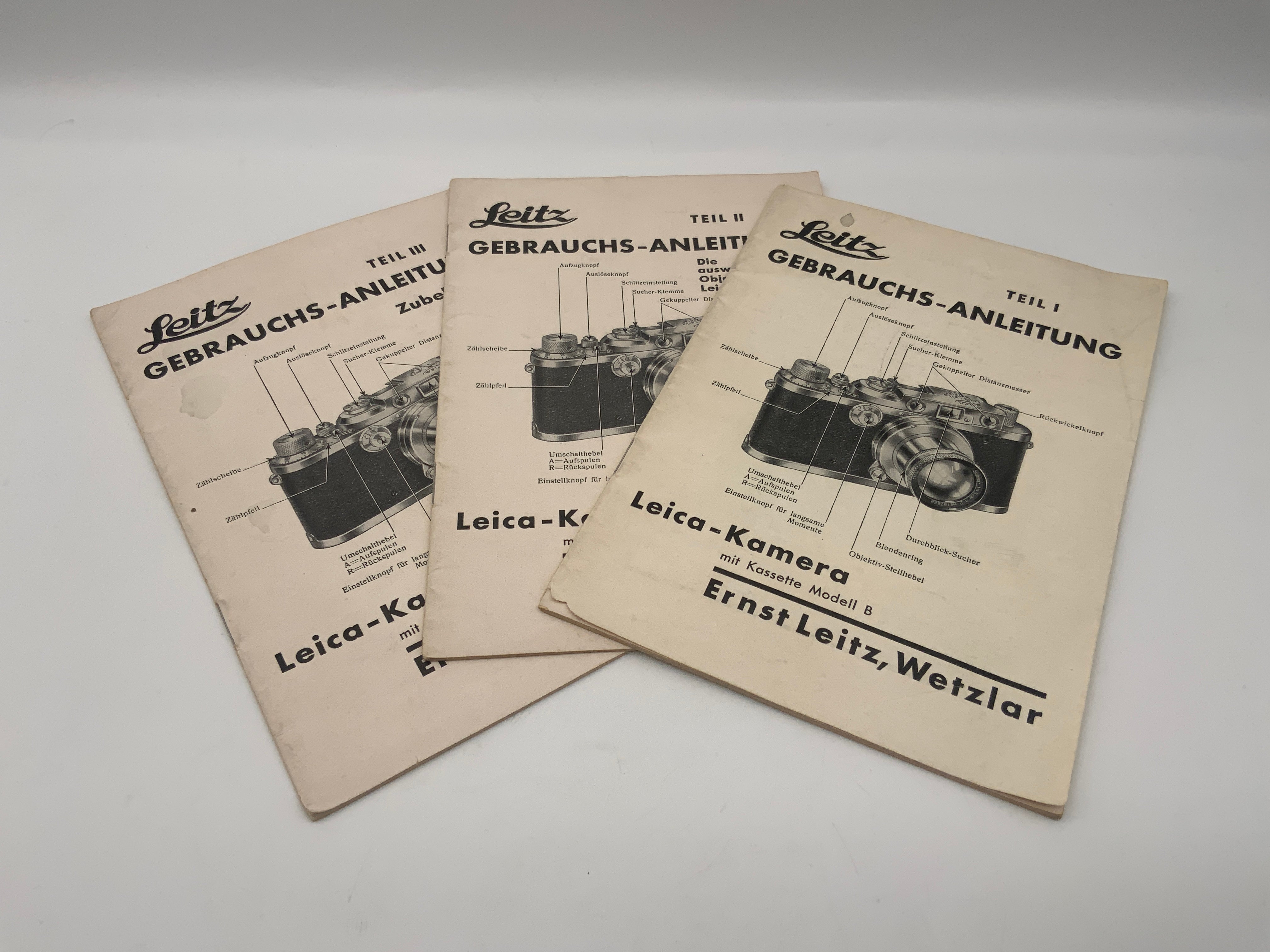 Leica Model B Bedienungsanleitung Deutsch