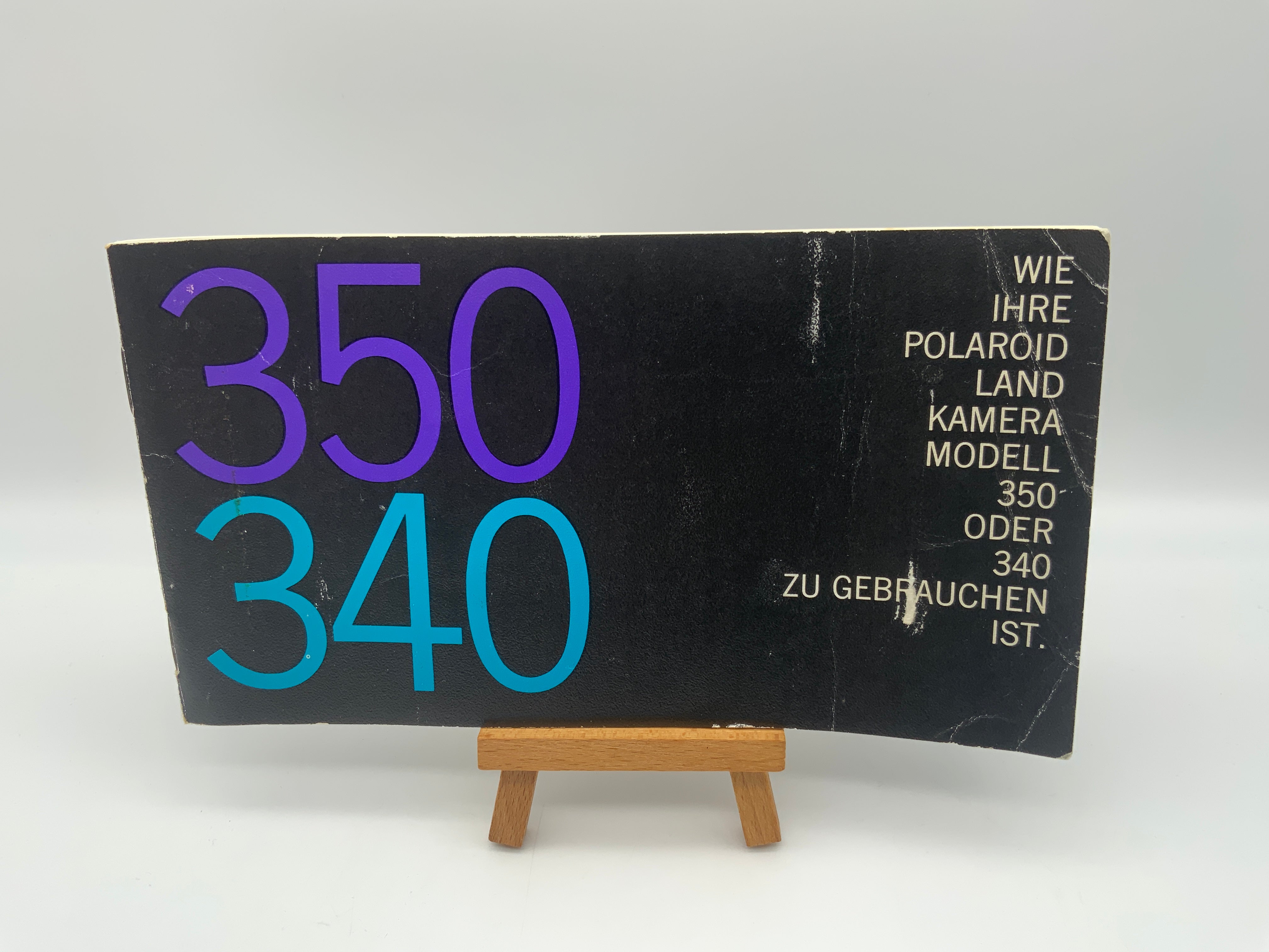Polaroid Land Kamera 350 / 340 Bedienungsanleitung Deutsch