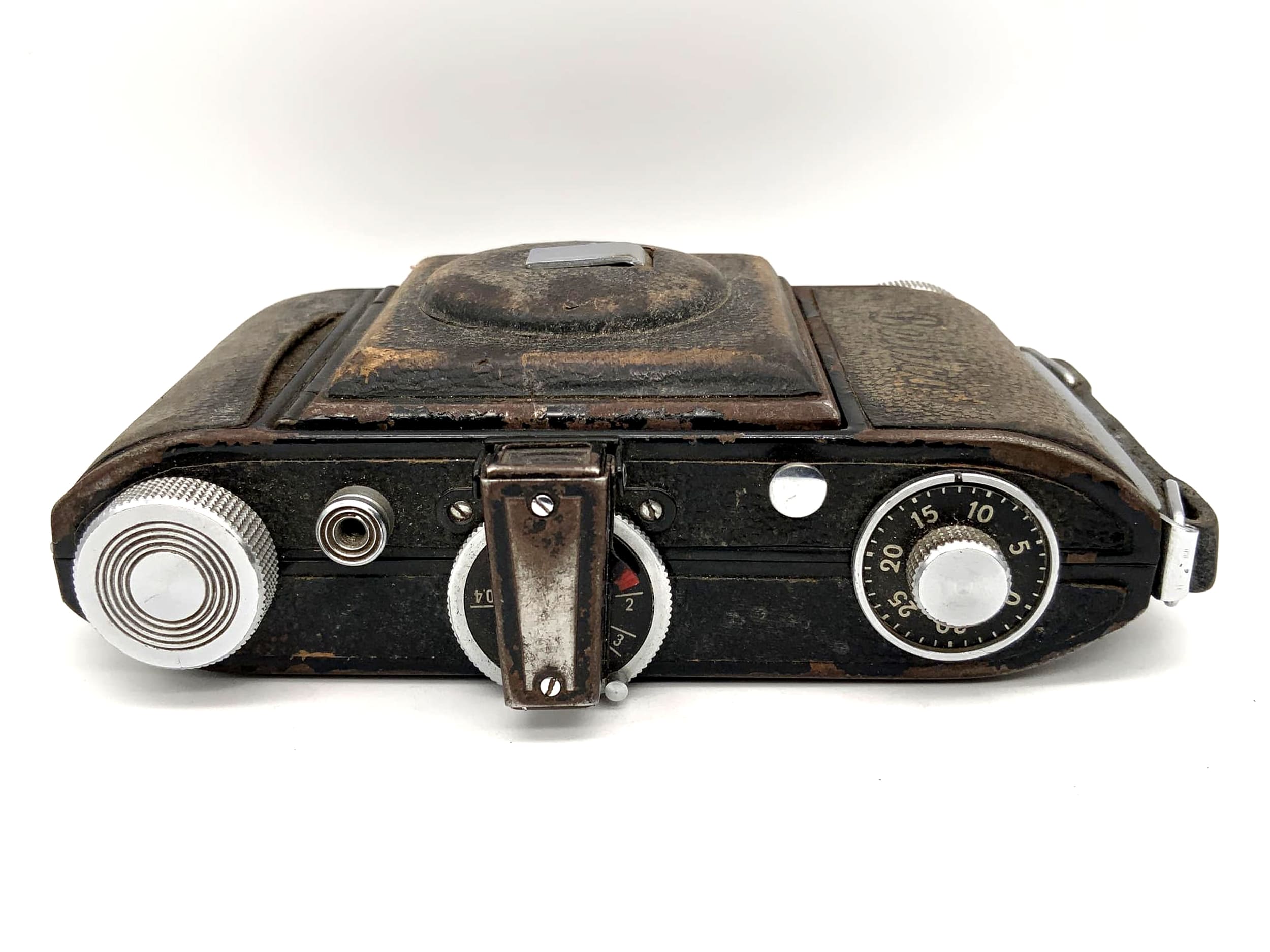 Balda Beltica Klappkamera mit E. Ludwig Meritar 1:2.9 50mm red V C.Ludor