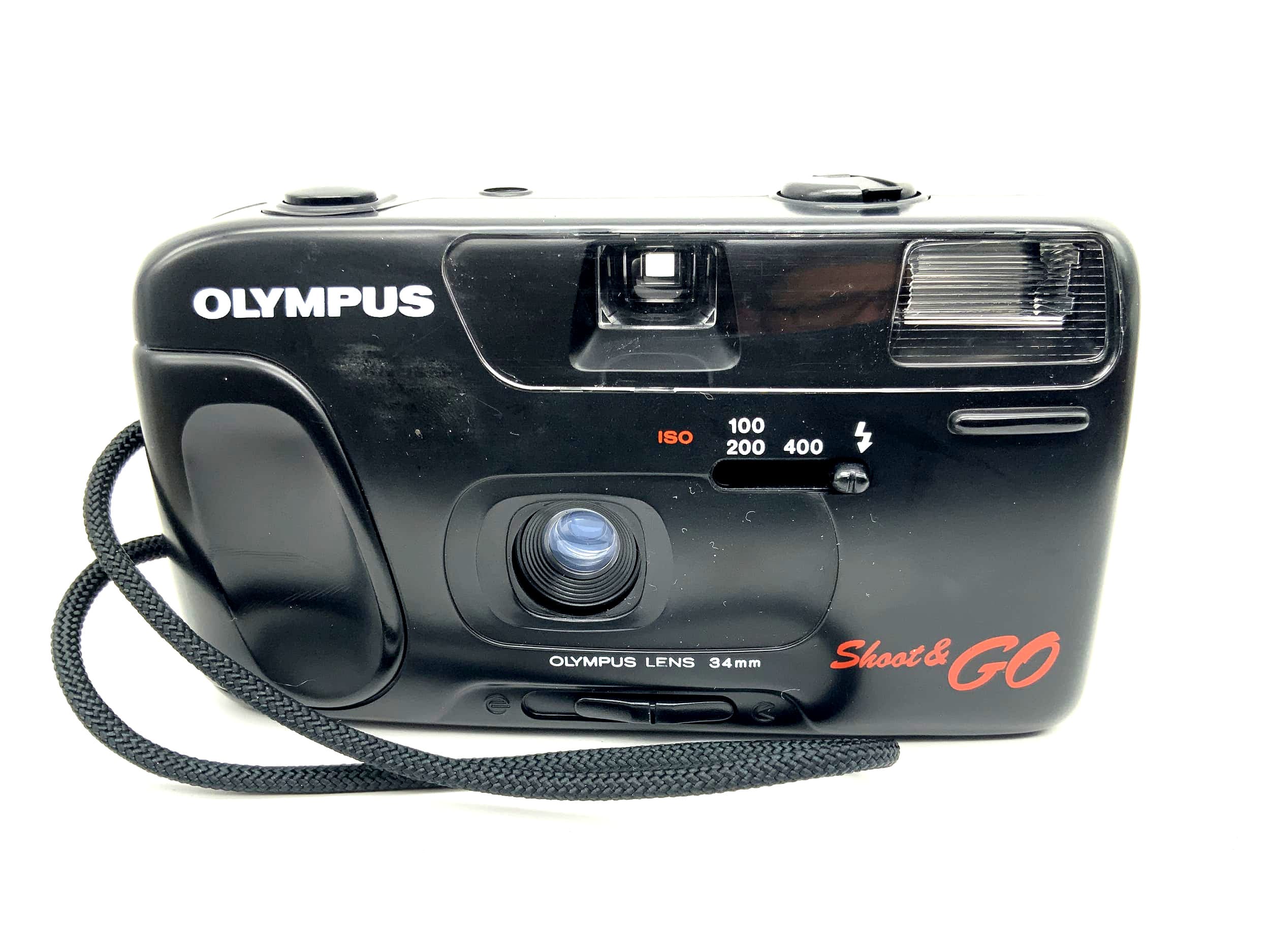 Olympus Shoot&Go Point&Shoot mit 34mm Kompaktkamera Analogkamera 35mm