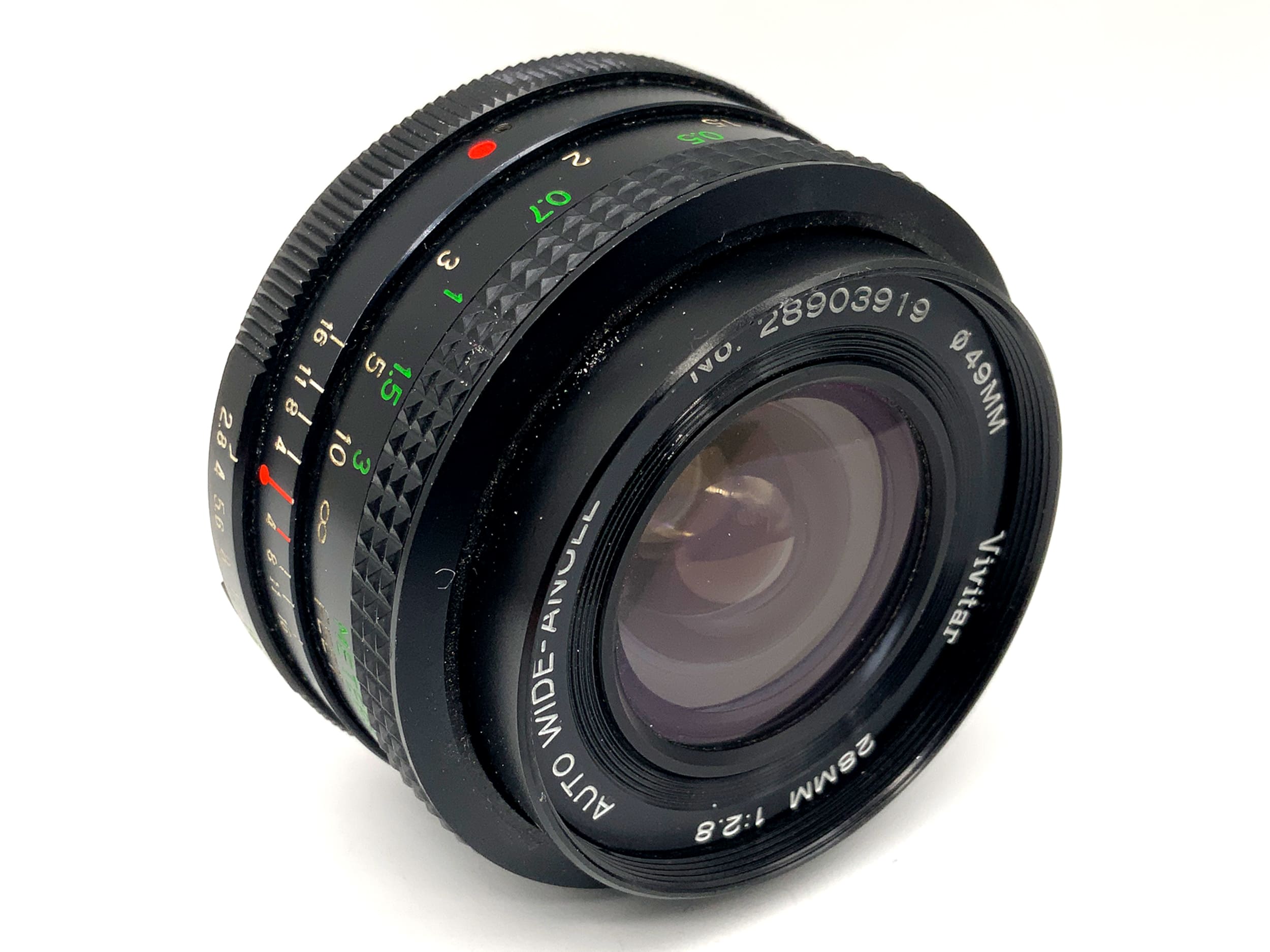 Vivitar 28mm 1:2.8 Objektiv Auto Wide Angle Festbrennweite (Minolta MD)