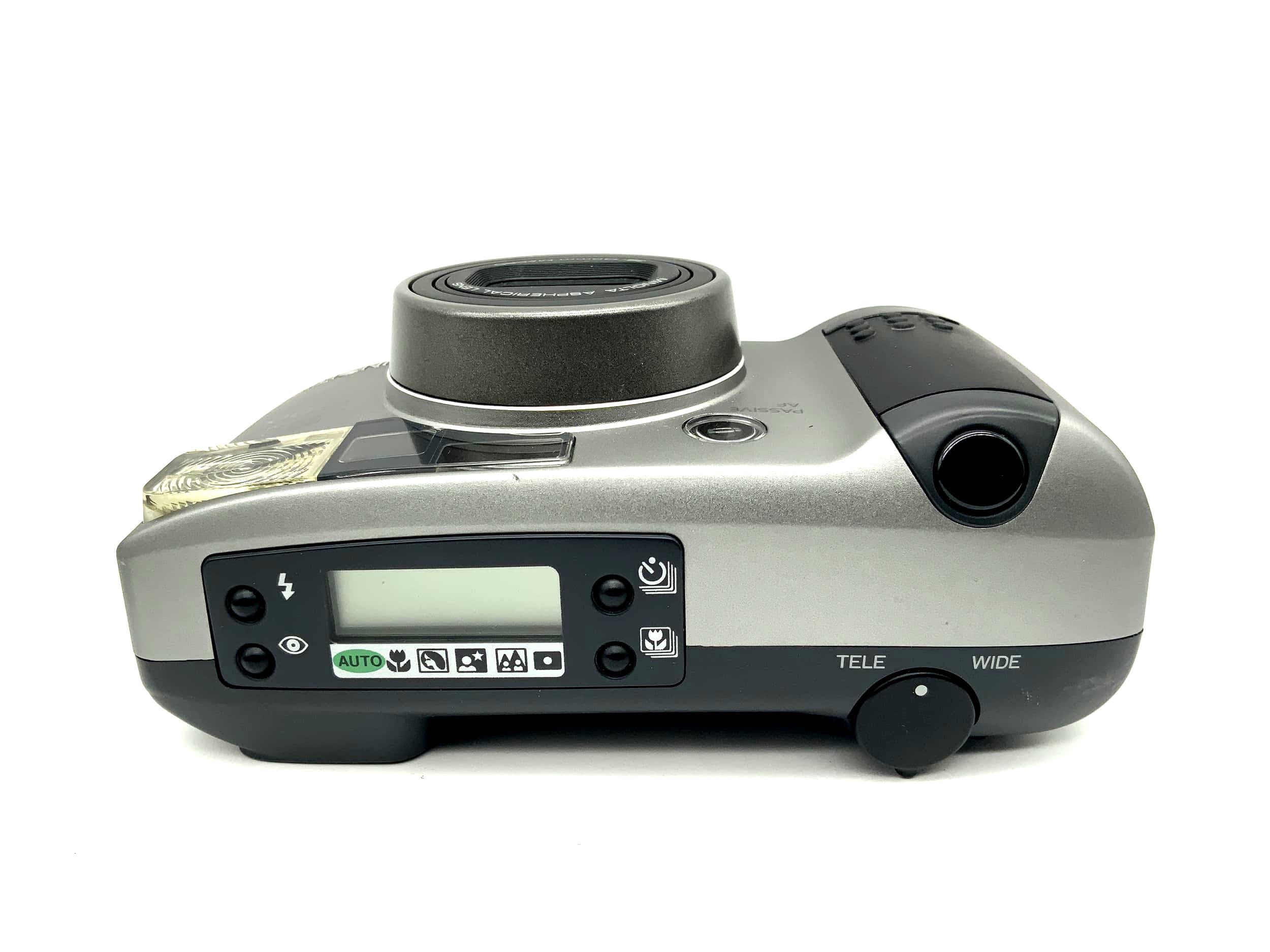 Minolta Riva Zoom 140 EX Point&Shoot mit 38-140mm Macro Kompaktkamera 35mm