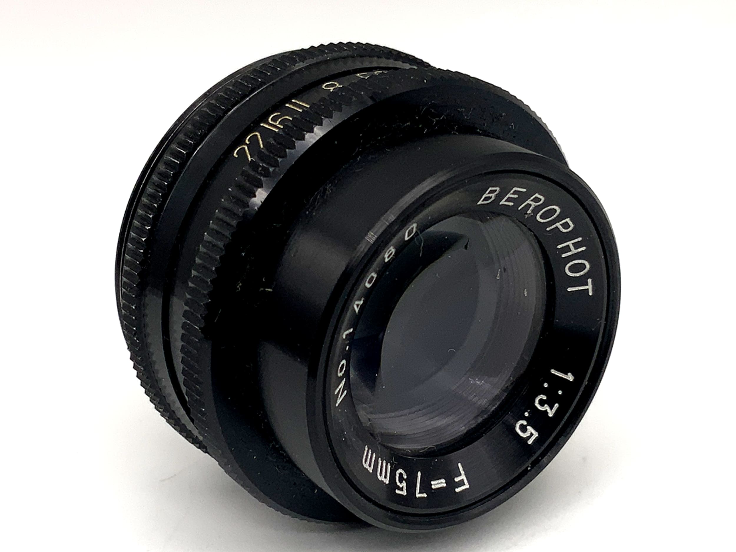 Berophot 75mm 1:3.5 Vergrößerungsobjektiv Enlarger Lens (M39)