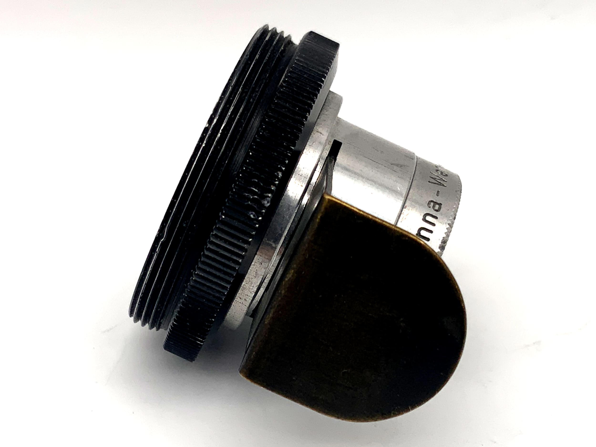 Enna München 6cm 1:4.5 Vergrößerungsobjektiv Ennar red C Enlarger Lens (M39)