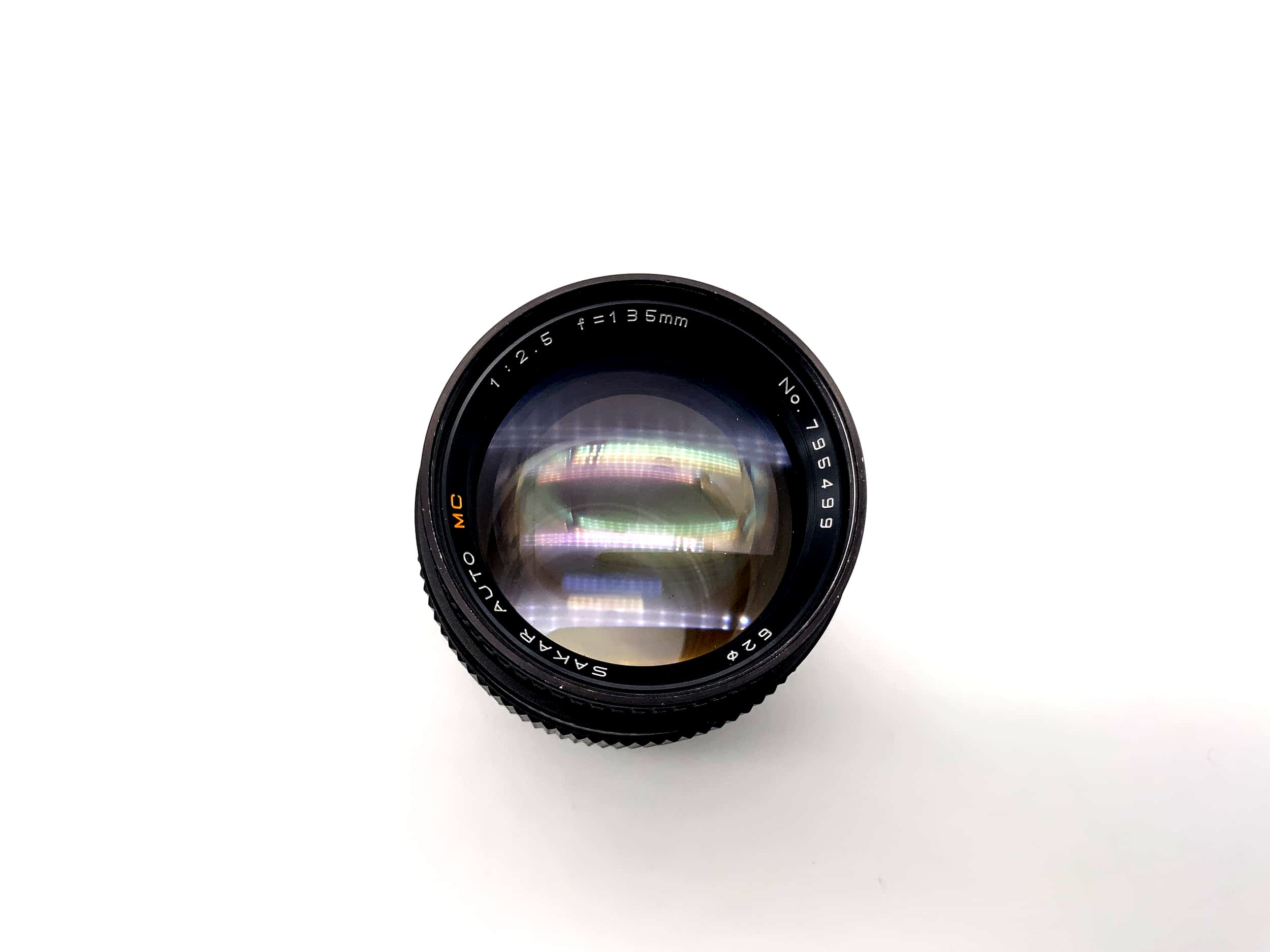 Sakar 135mm 1:2.5 Objektiv Auto Multi Coated Kamera Camera Lens (Pentax K)