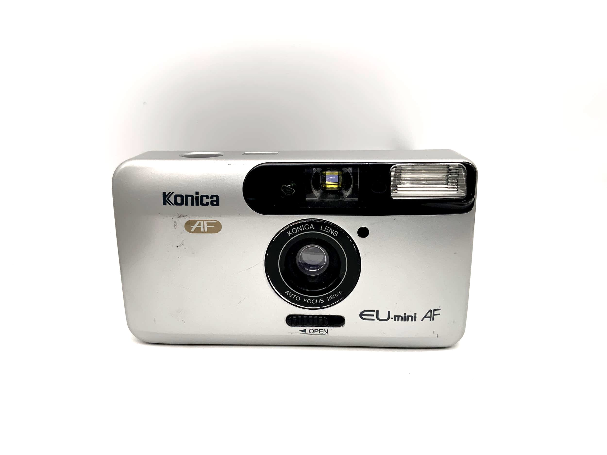 Konica EU mini Point&Shoot mit 28mm Kompaktkamera Analogkamera 35mm