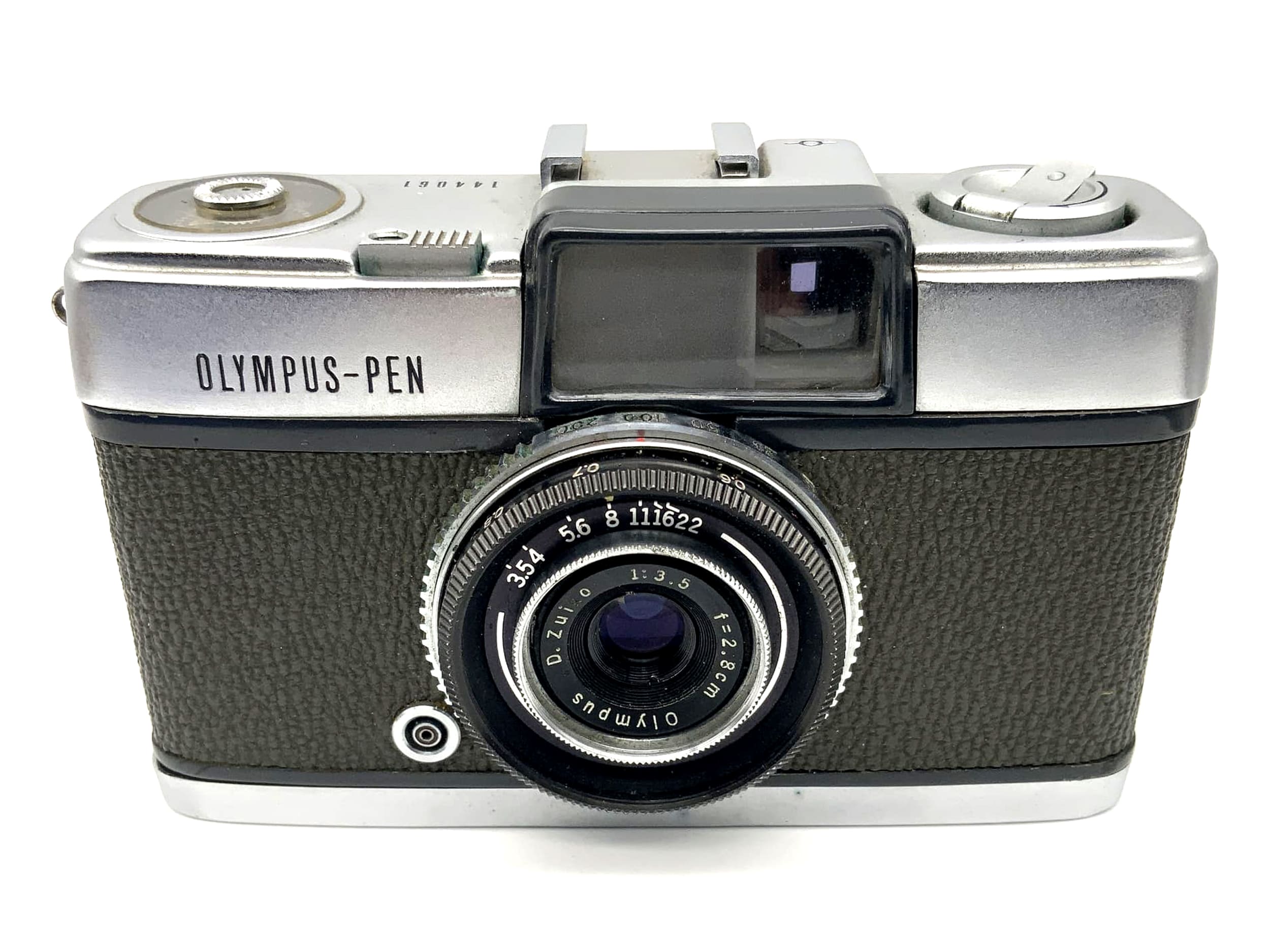 Olympus Pen Sucherkamera mit D.Zuiko 1:3.5 f=2.8cm Kompaktkamera Analogkamera