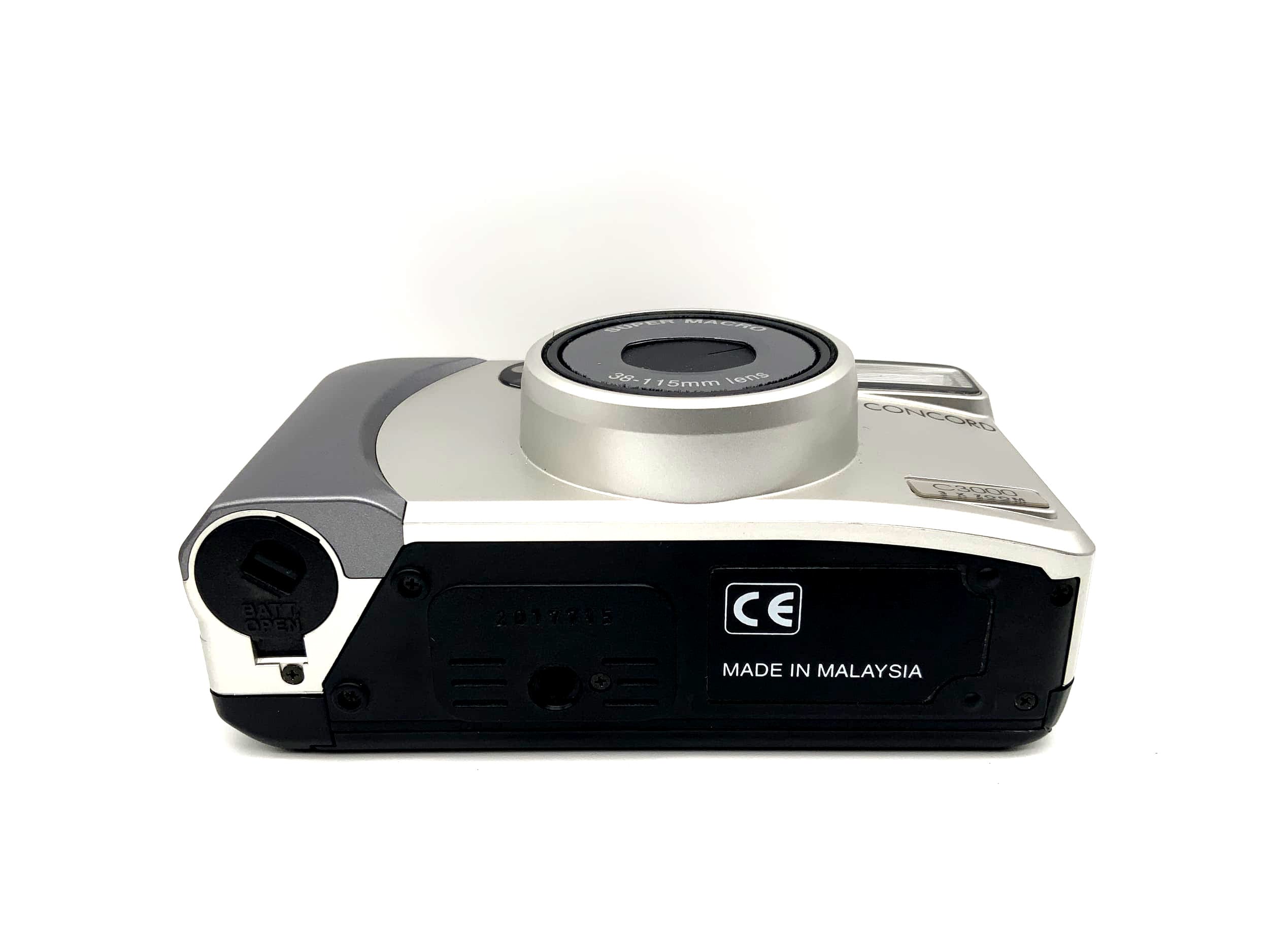 Concord C3000 Point&Shoot mit 38-115mm Super Macro Kompaktkamera 35mm